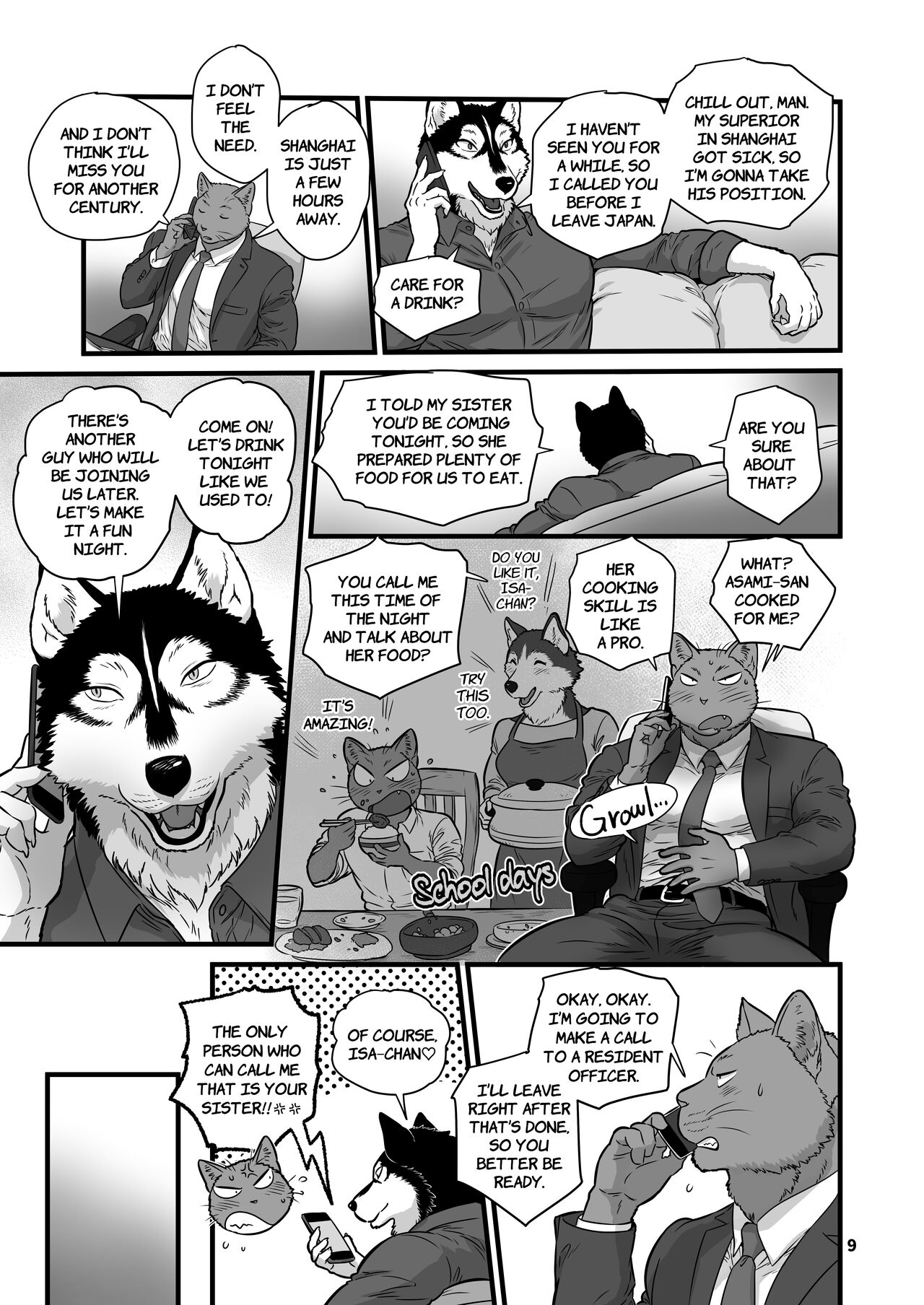 LOVE MY DOG HR  + Scraps page 8 full