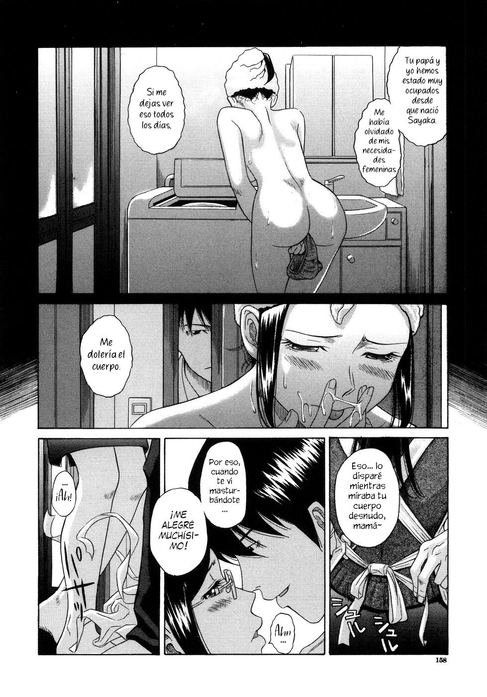 Haha Seiai | Haciendo el Amor con Mamá. page 4 full