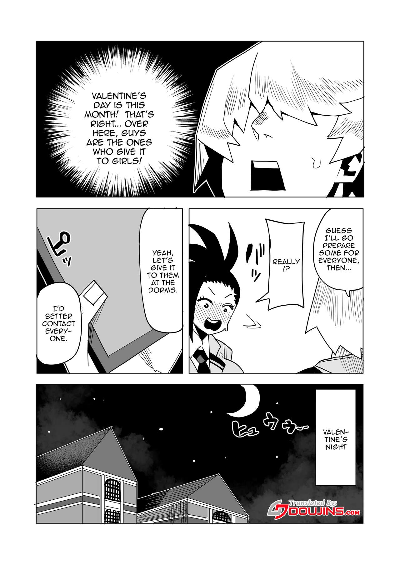 Teisou Gyakuten Mono Valentine no Baai page 2 full