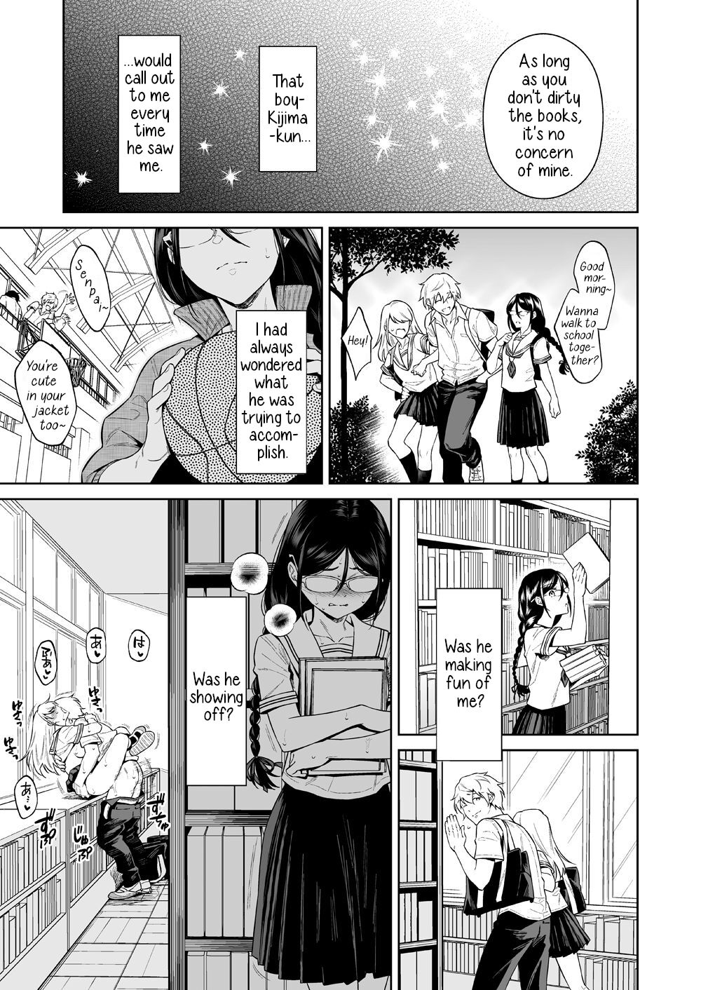 Toshoshitsu no Kedamono-tachi | The Beasts in the Library page 8 full