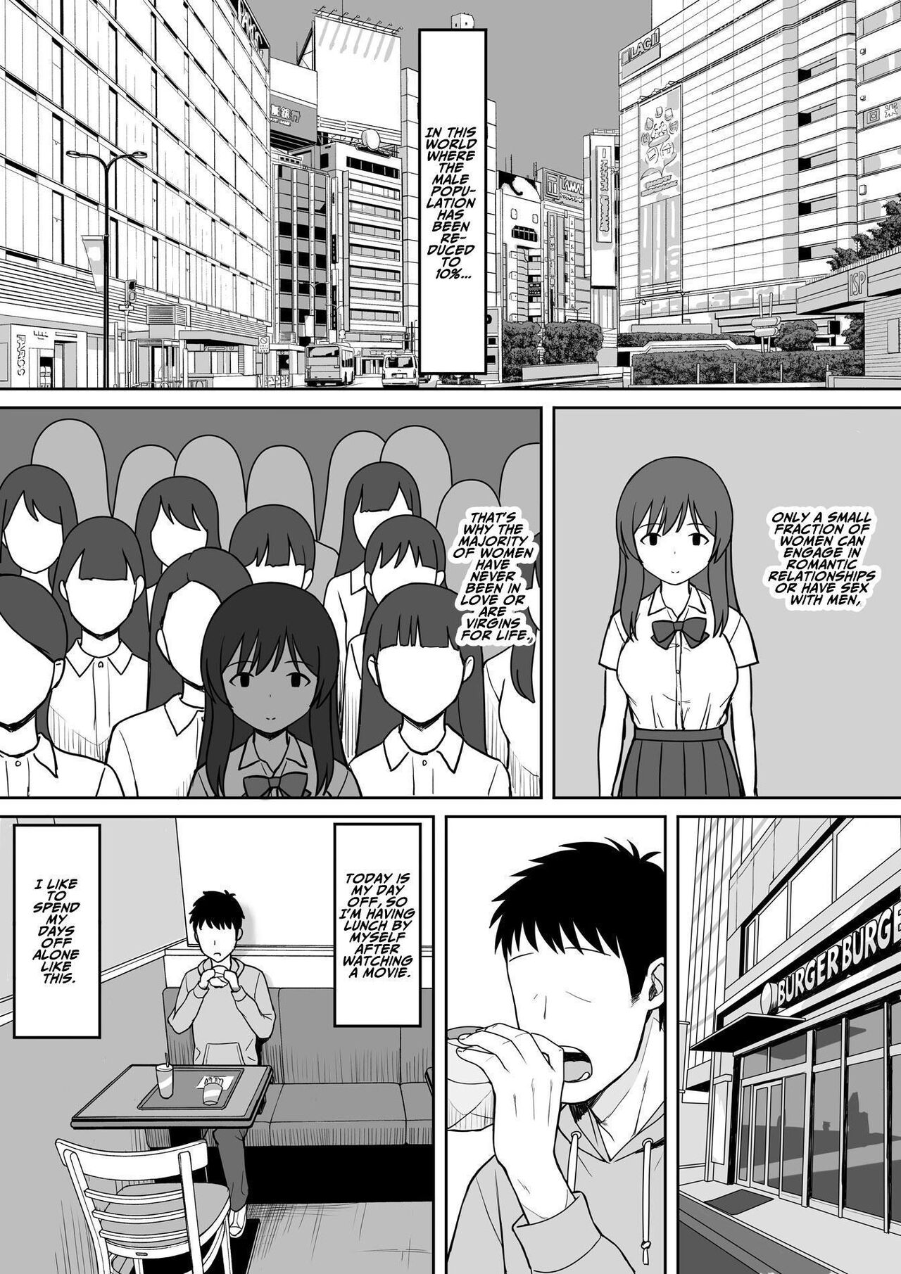 In A World Where The Number Of Men Has Decreased to One-Tenth, You Can Do Whatever You Want 2 page 2 full