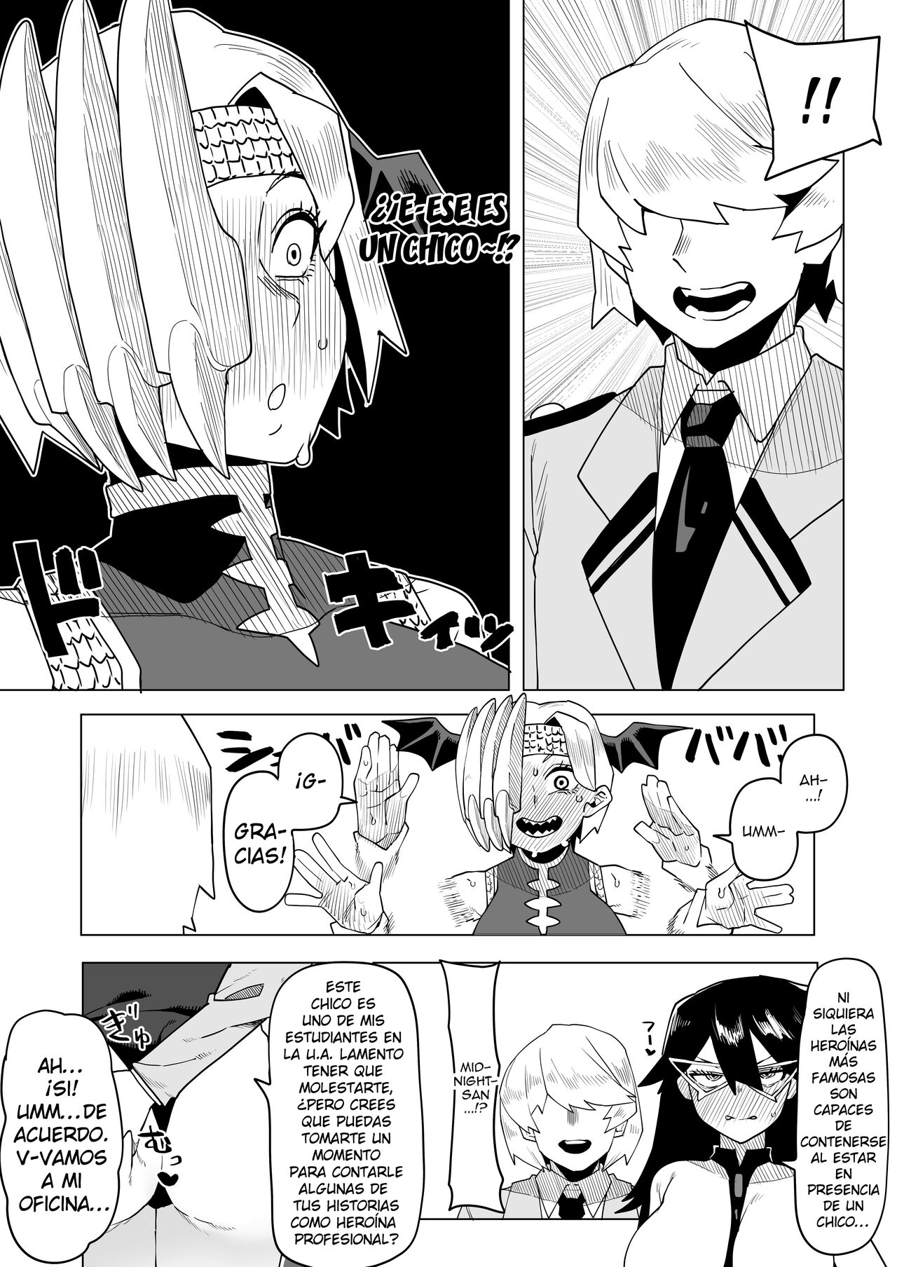 Teisou Gyakuten Mono Ryukyu no Baai | Academia de Héroes &amp; una Moralidad Invertida 13: ~Ryukyu~ page 2 full