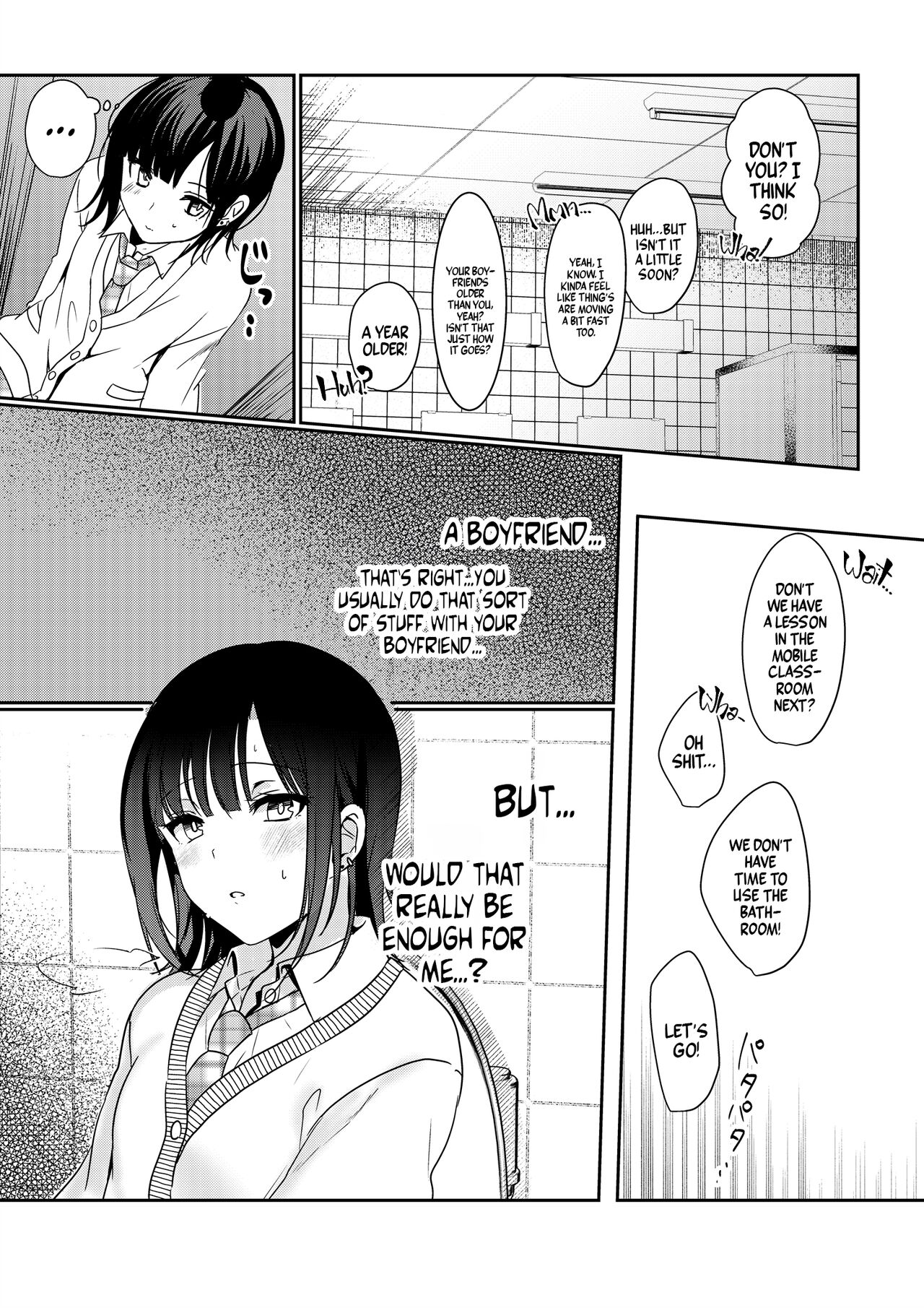 Muttsuri Shojo JK no  Yokubou Kaihou  Ecchi | Closet Pervert JK Virgin Unleashed Her Desire For Sex page 10 full