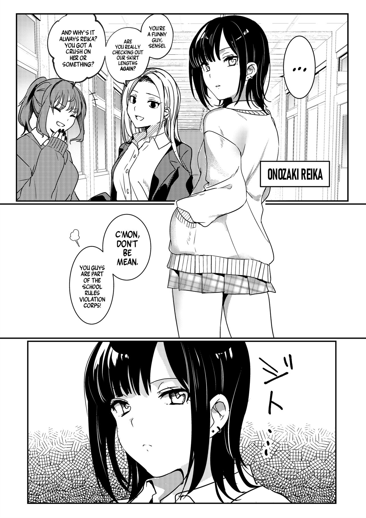Muttsuri Shojo JK no  Yokubou Kaihou  Ecchi | Closet Pervert JK Virgin Unleashed Her Desire For Sex page 3 full