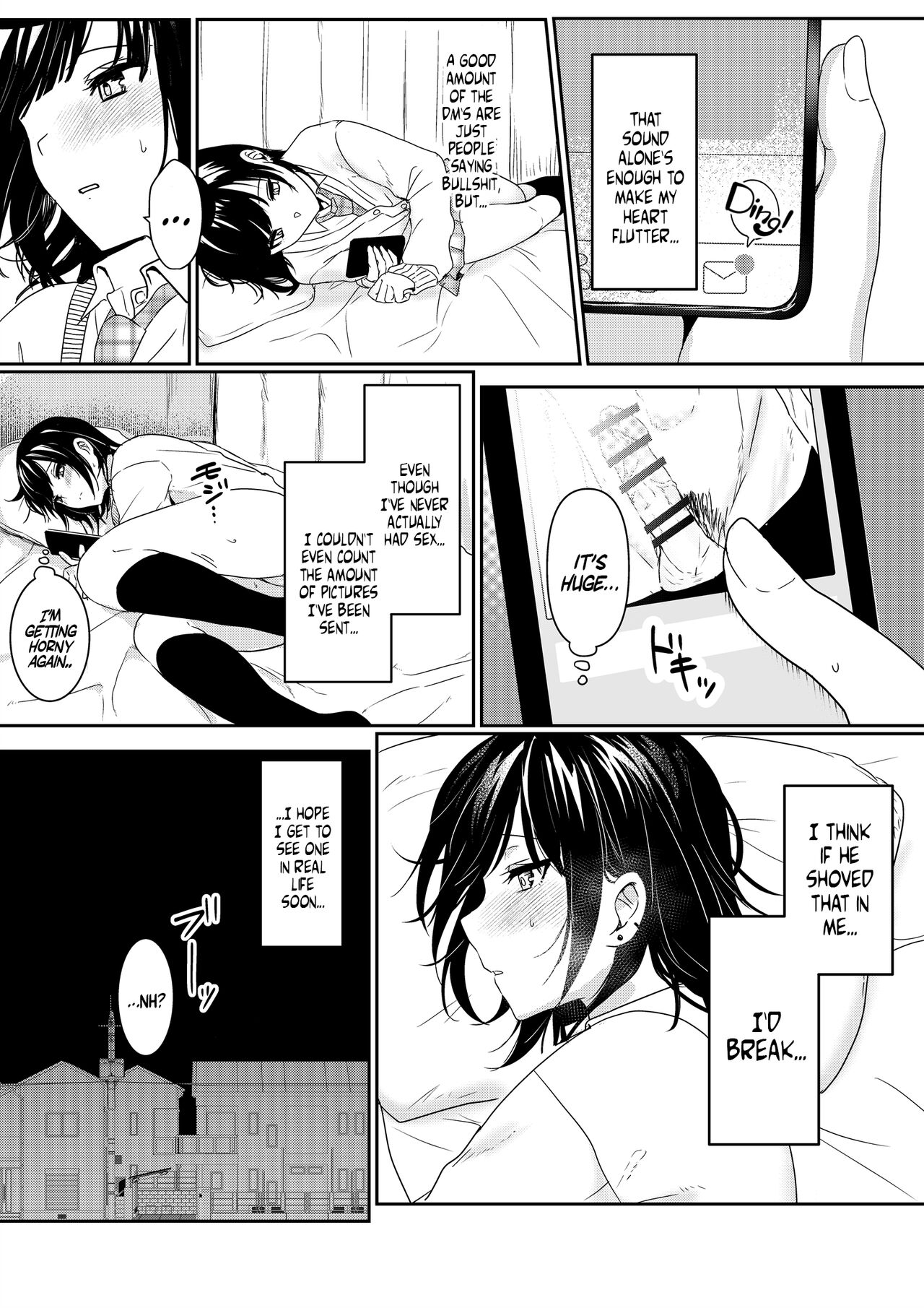 Muttsuri Shojo JK no  Yokubou Kaihou  Ecchi | Closet Pervert JK Virgin Unleashed Her Desire For Sex page 6 full