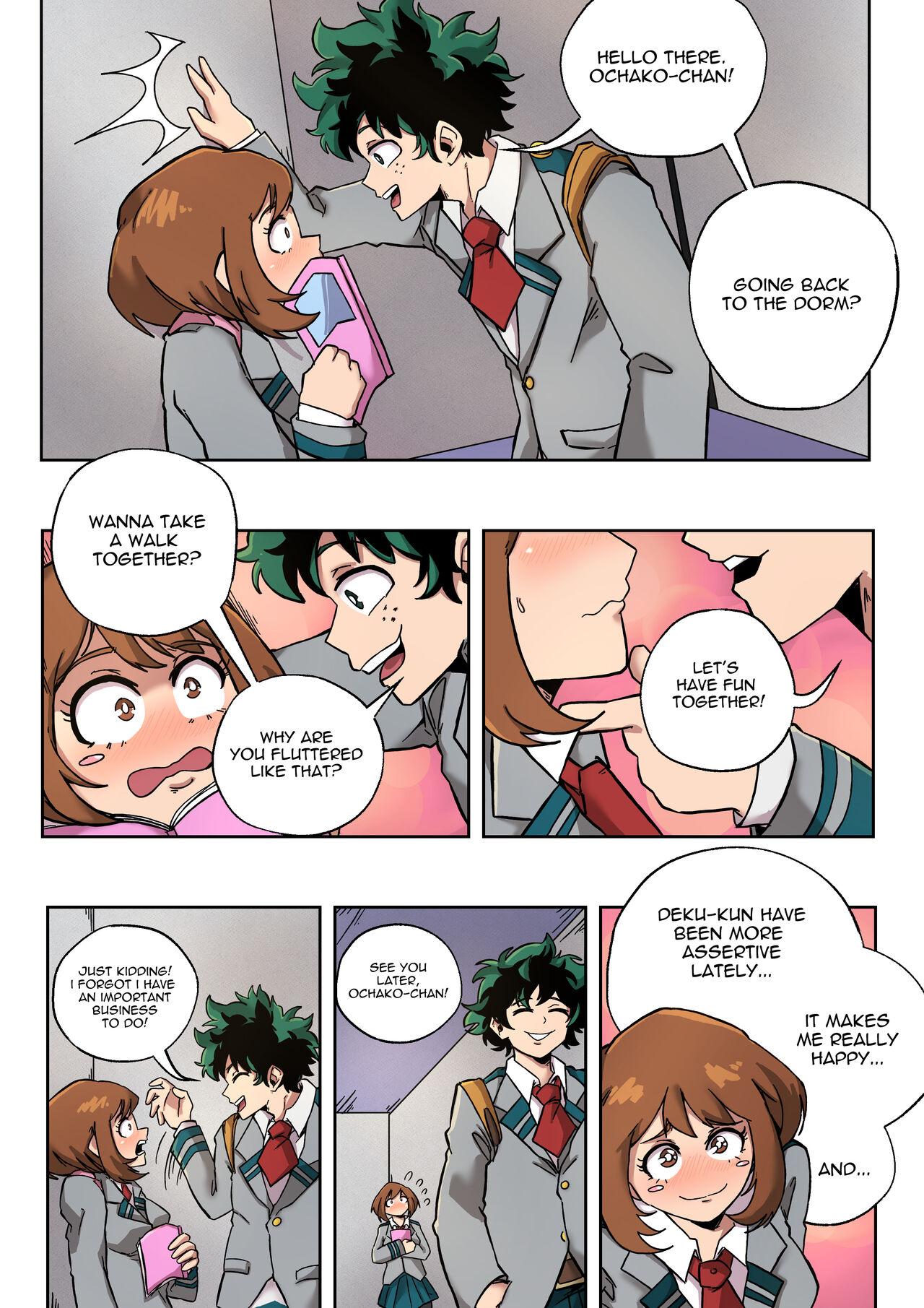 MHA Himiko Toga Comic page 2 full