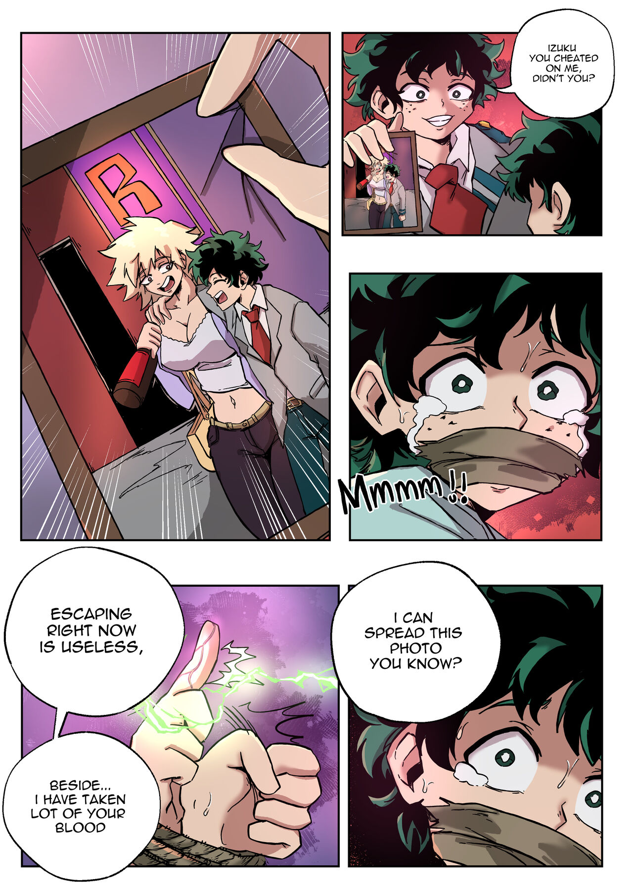 MHA Himiko Toga Comic page 5 full