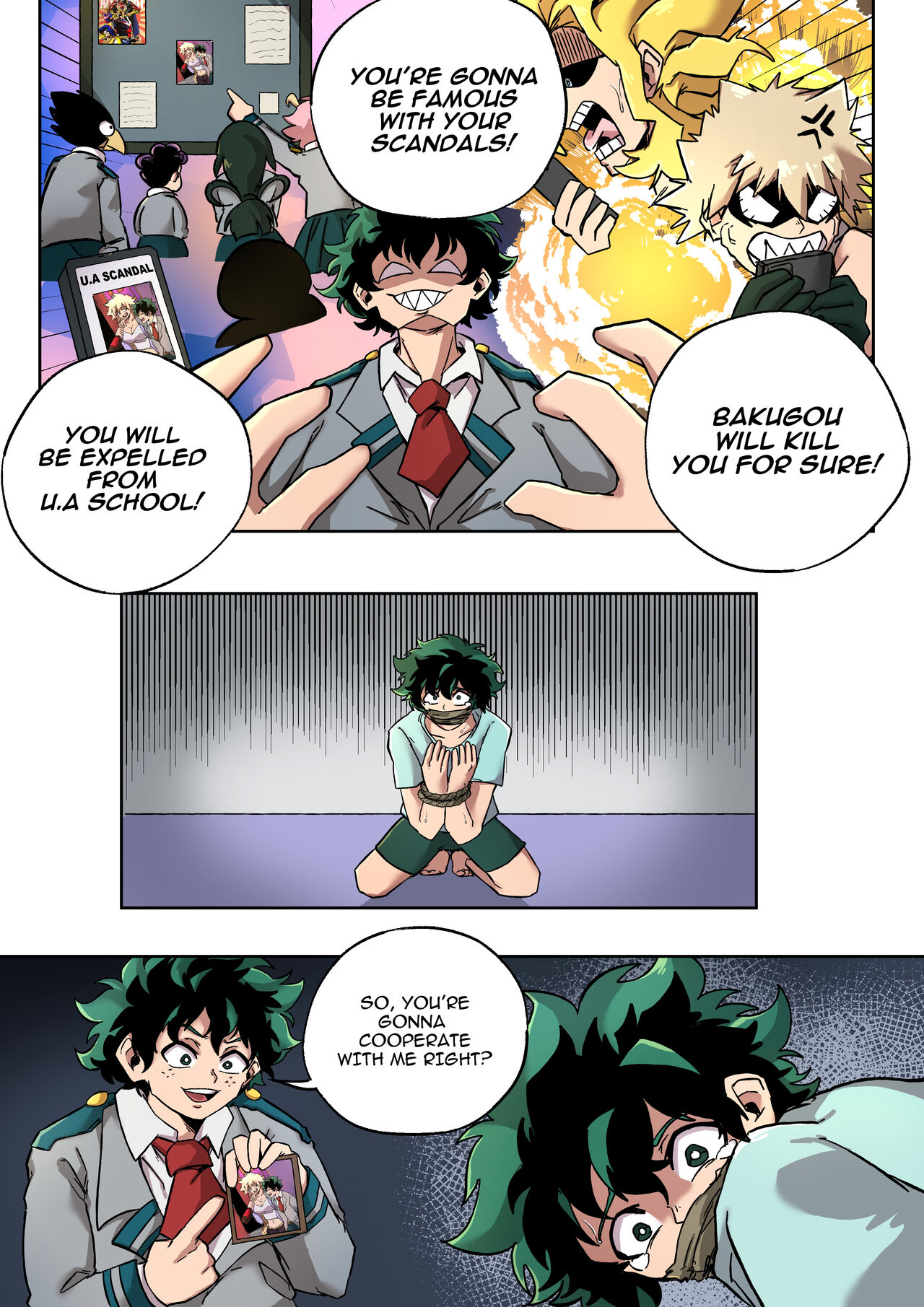 MHA Himiko Toga Comic page 6 full