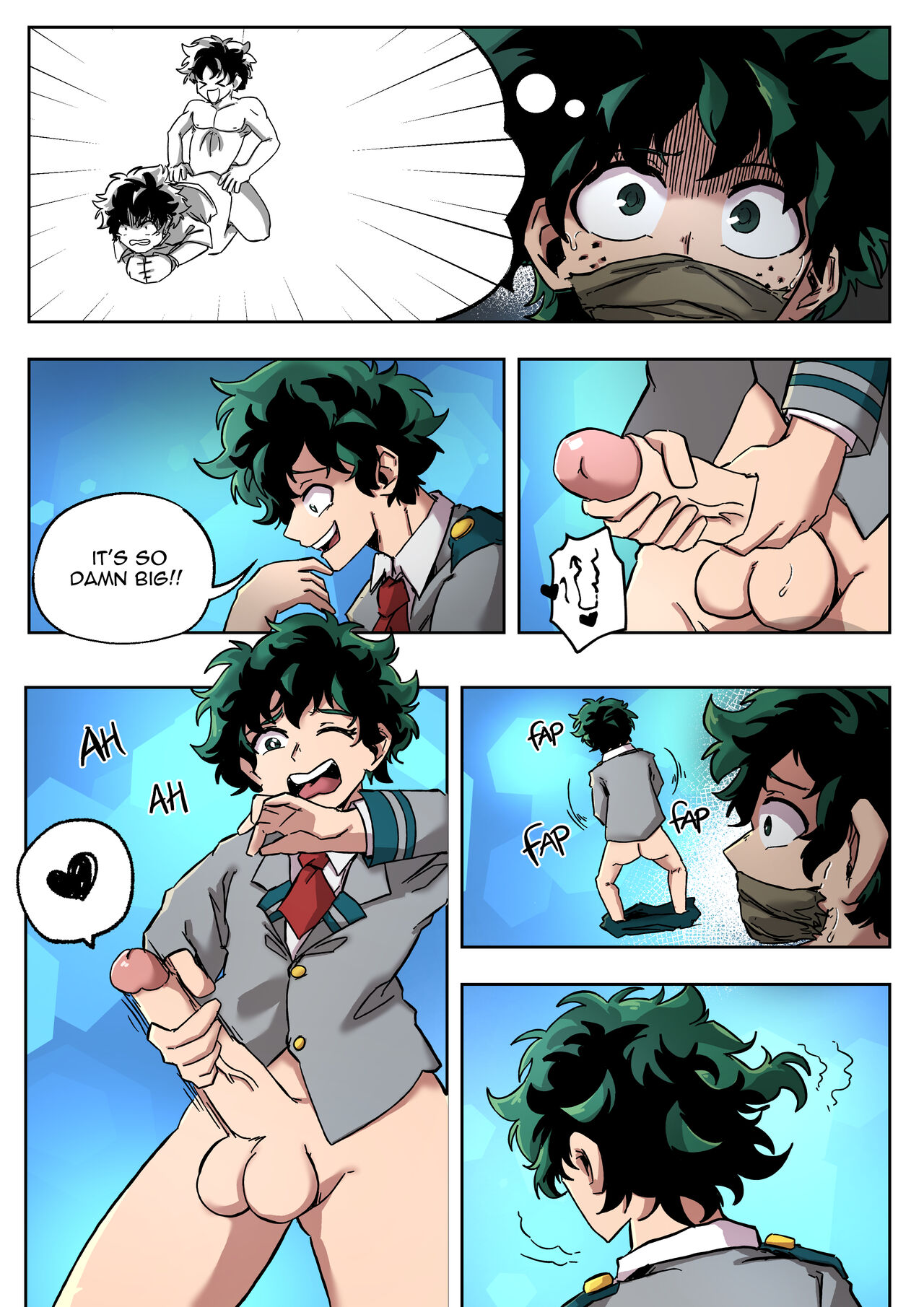 MHA Himiko Toga Comic page 8 full