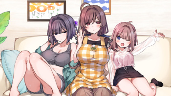 Saimin de Kazoku ga H na Tuber Seikatsu cover
