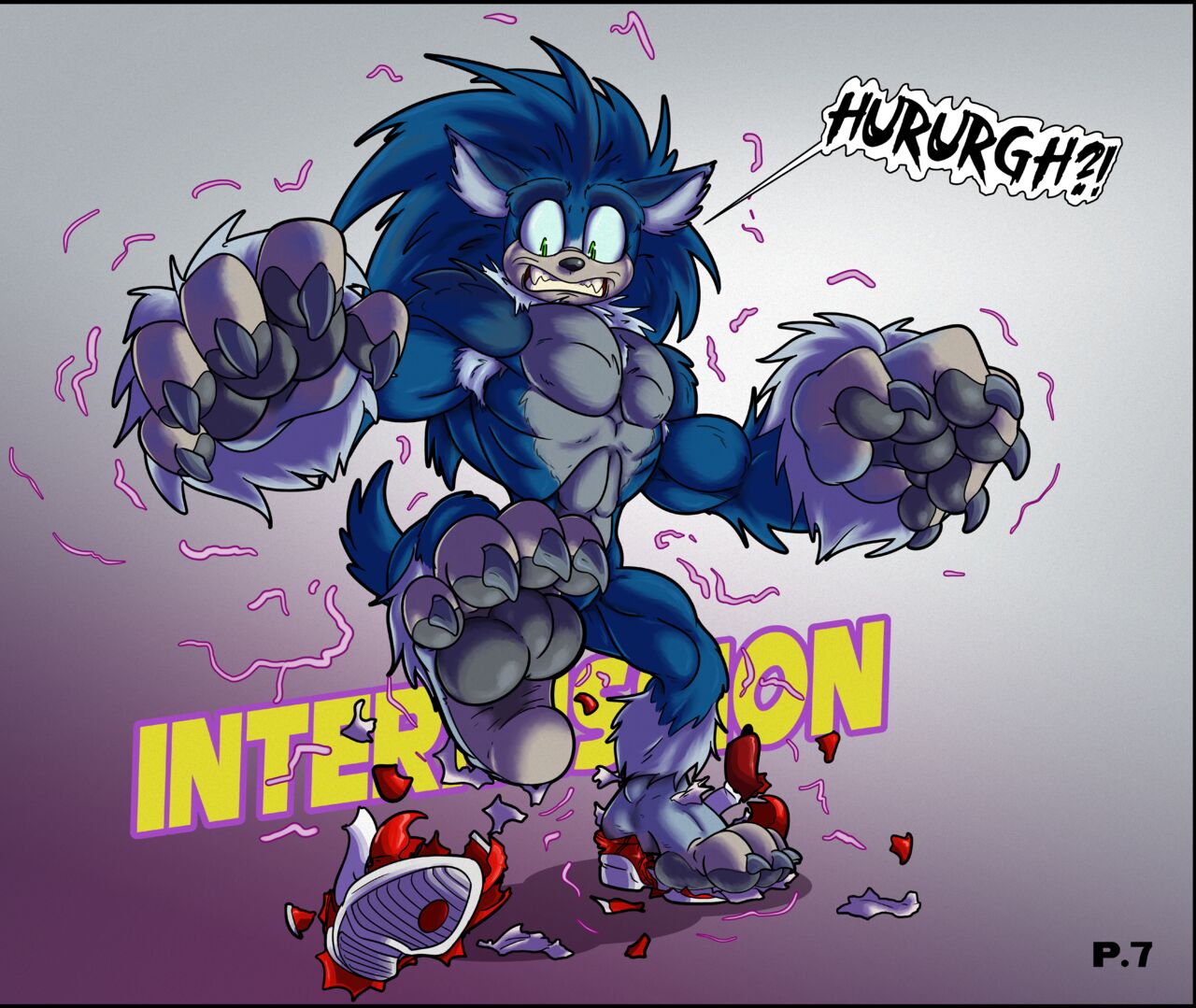Sonic Werehog HR Black Rat page 7 full