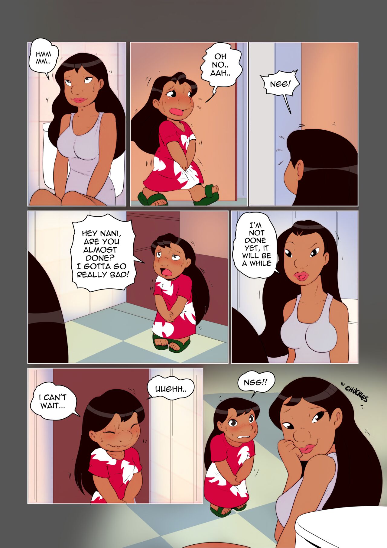Urge to Pee page 1 full