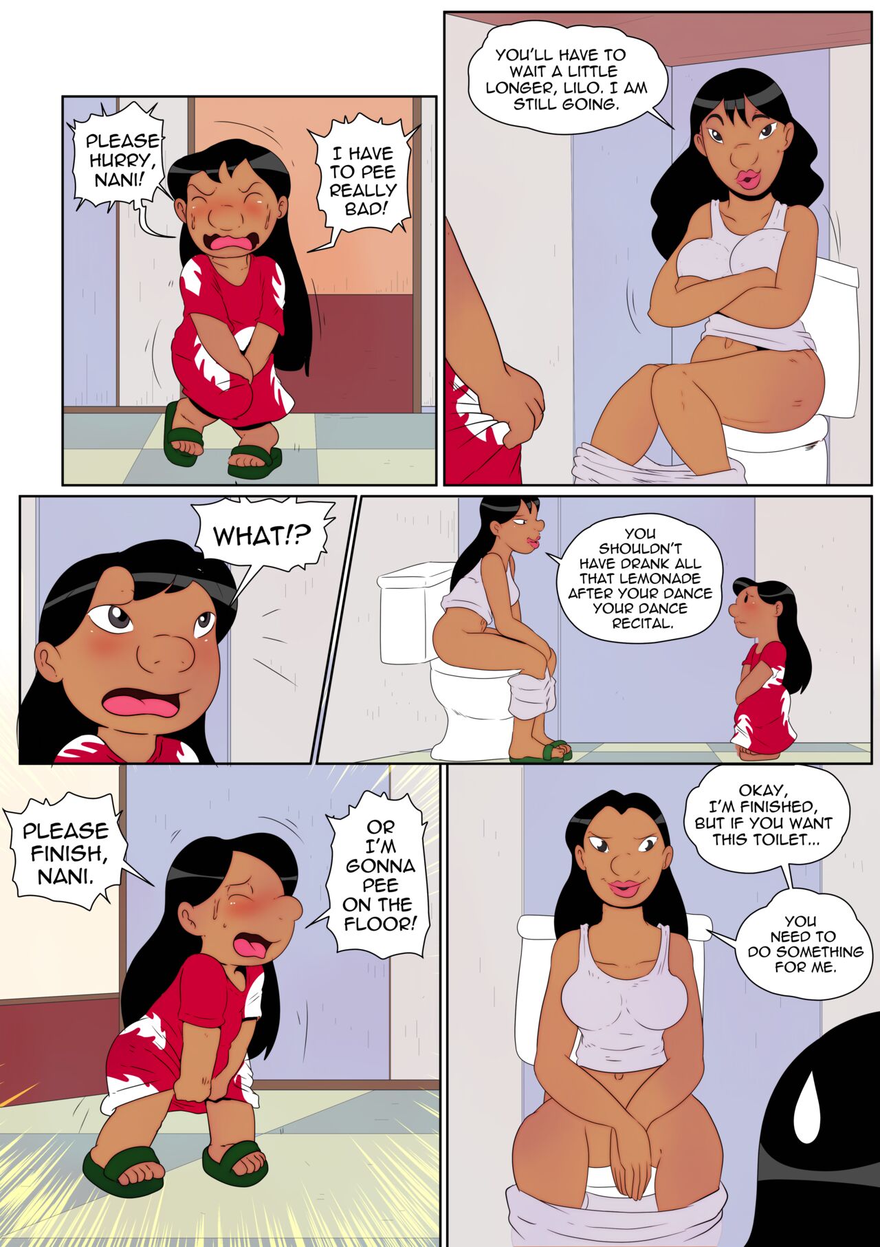 Urge to Pee page 2 full