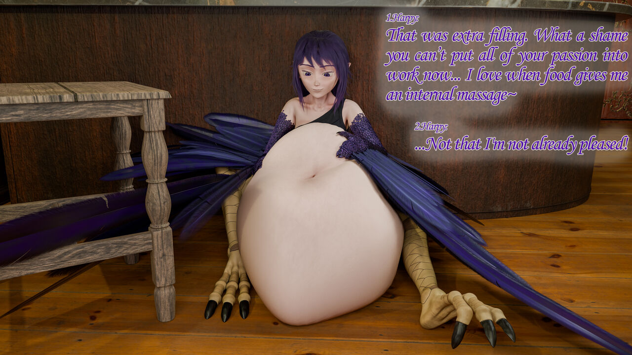 Vore comic "Magia et Plumis" page 9 full