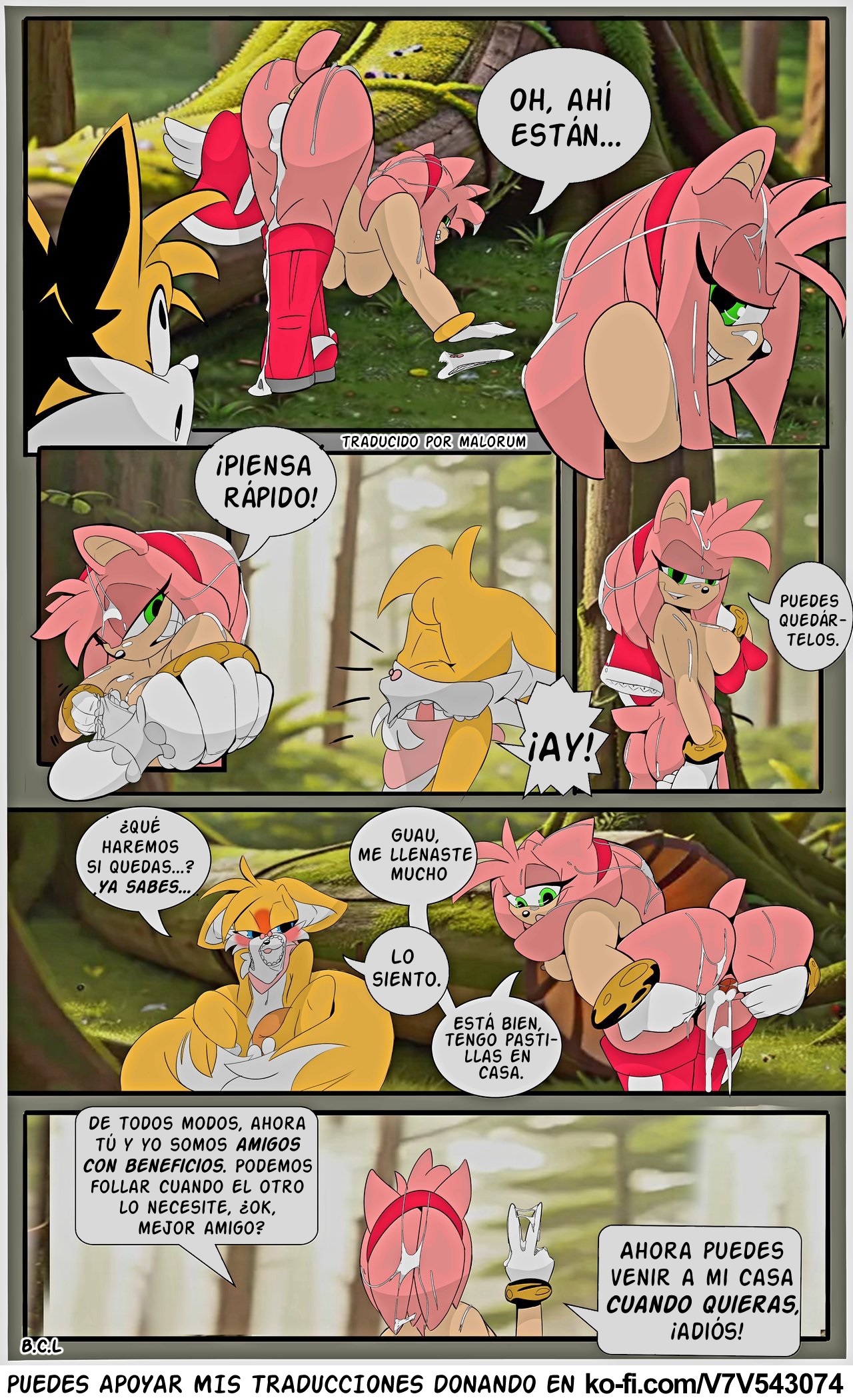 Amy in Heat | Amy en Celo page 6 full