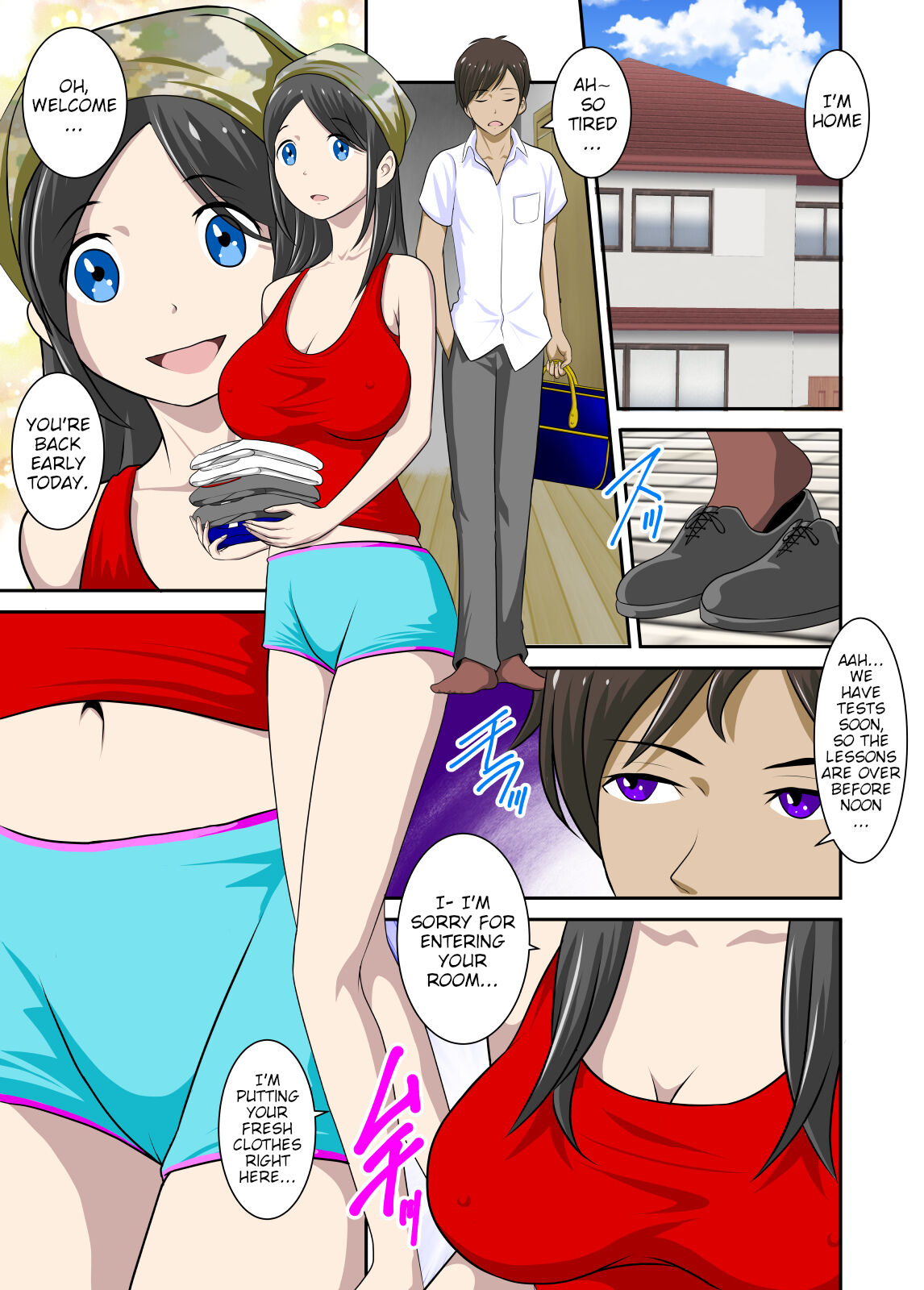 Okaa-san to Okaa-san to Boku no Seiseikatsu 1-3 page 2 full