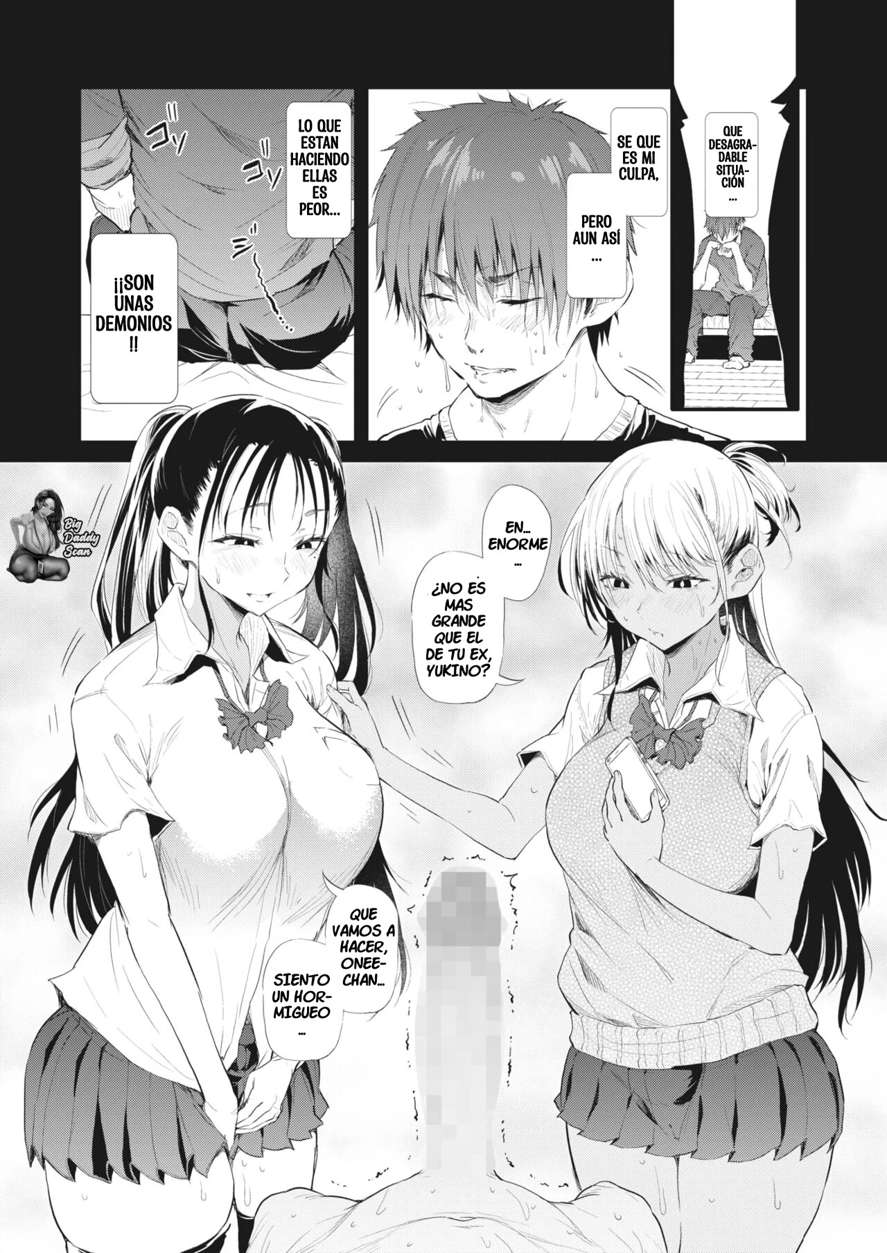 Totte Torarete Shirokuro Gal Shimai | Ellas Captaron mi Crimen en Cámara page 10 full