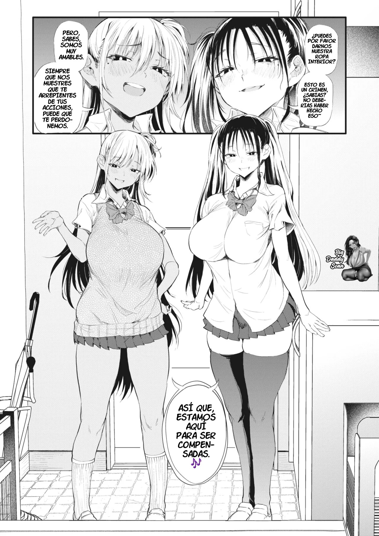 Totte Torarete Shirokuro Gal Shimai | Ellas Captaron mi Crimen en Cámara page 7 full