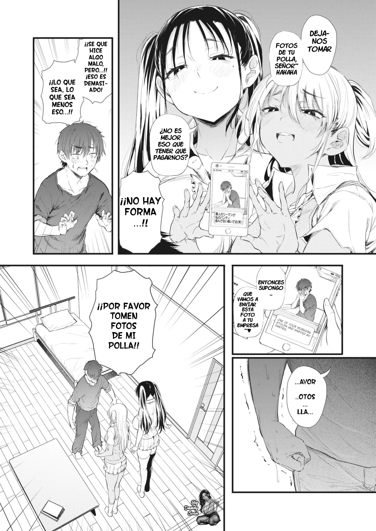 Totte Torarete Shirokuro Gal Shimai | Ellas Captaron mi Crimen en Cámara page 9 full