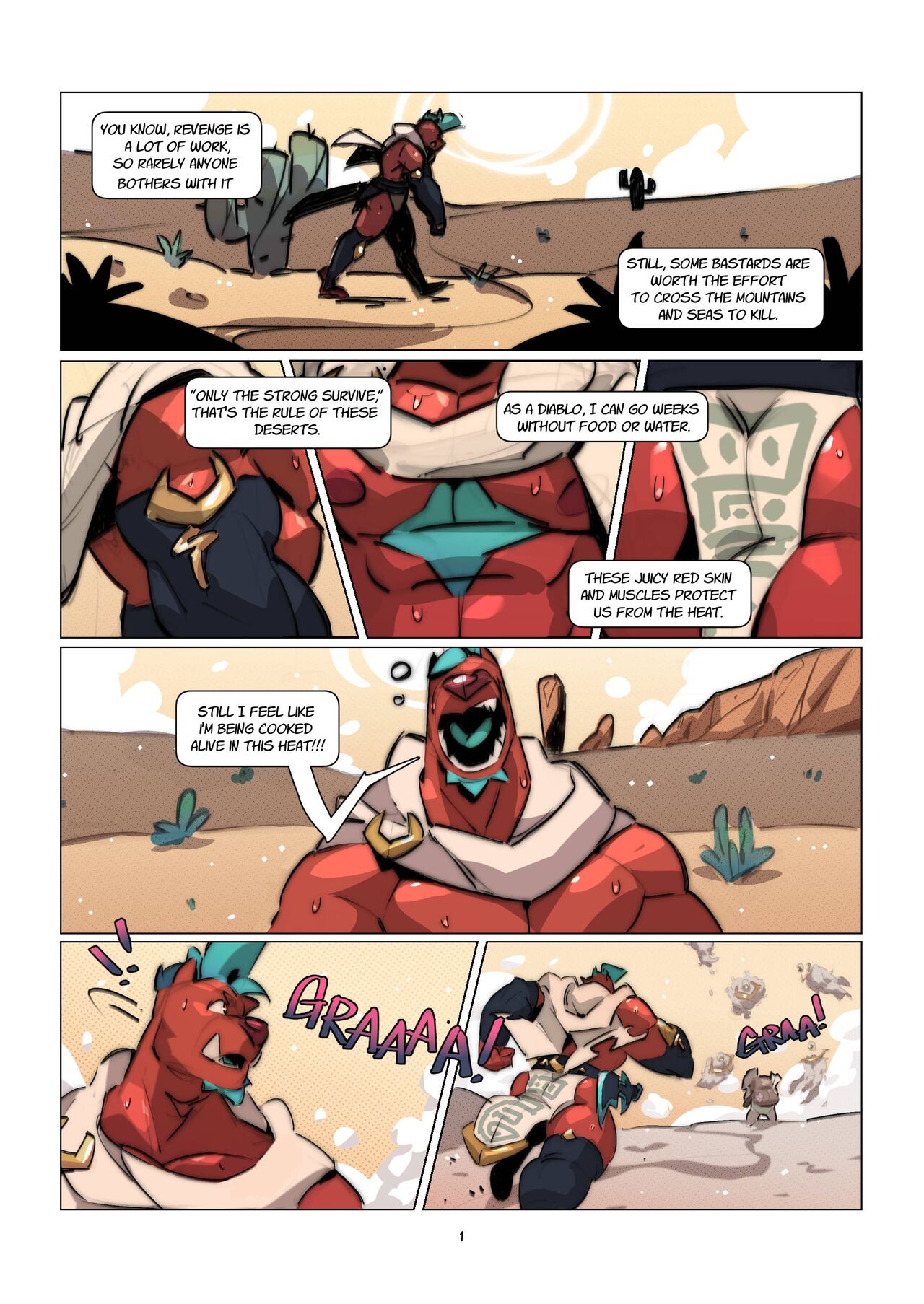 PROJECT: DIABLO page 1 full