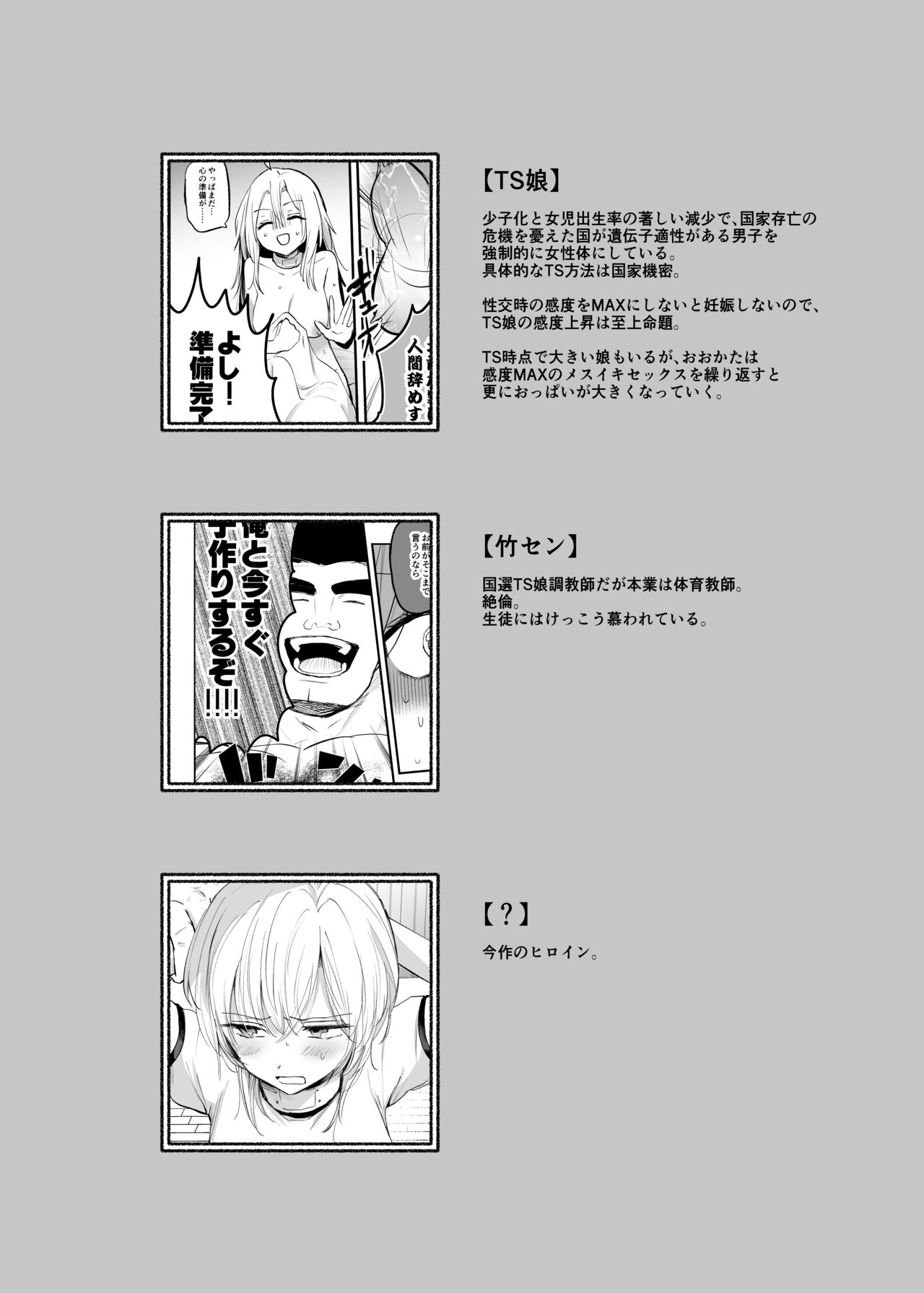 Cool-kei TS Musume ga Zetsurin Kyoushi ni Seikan Choukyou Sarete Mesuiki Maso Kaika Akume Shikkin Kairaku Ochi Ninshin suru Ohanashi page 4 full