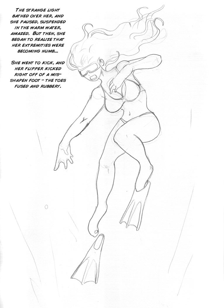 donationart 09.11 Woman - Octopus creature page 2 full