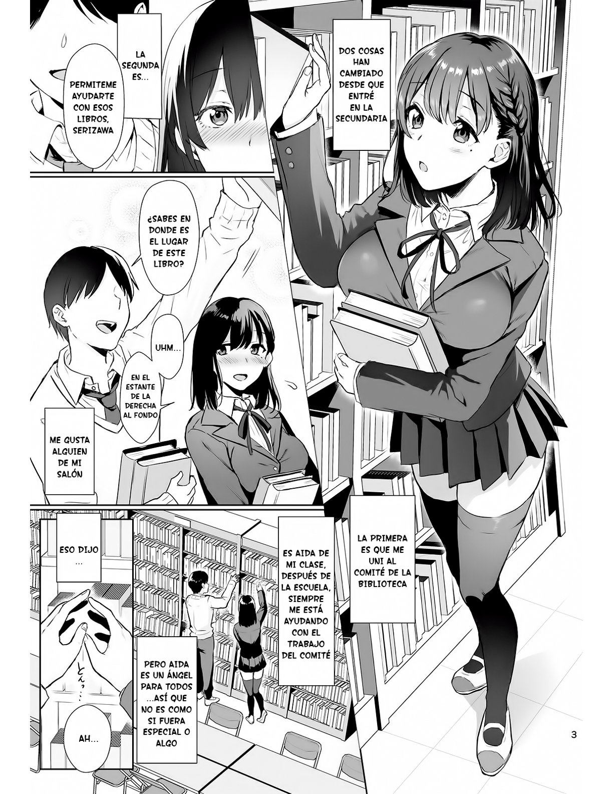 Toshoshitsu no Kanojo ~Seiso na Kimi ga Ochiru made 1 -6 page 2 full