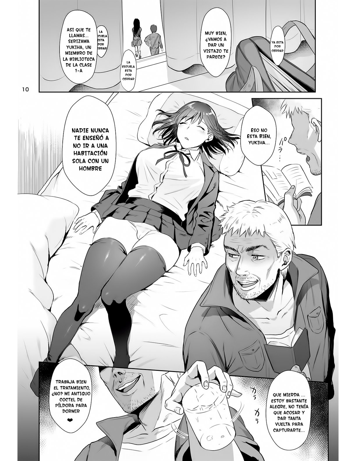 Toshoshitsu no Kanojo ~Seiso na Kimi ga Ochiru made 1 -6 page 9 full