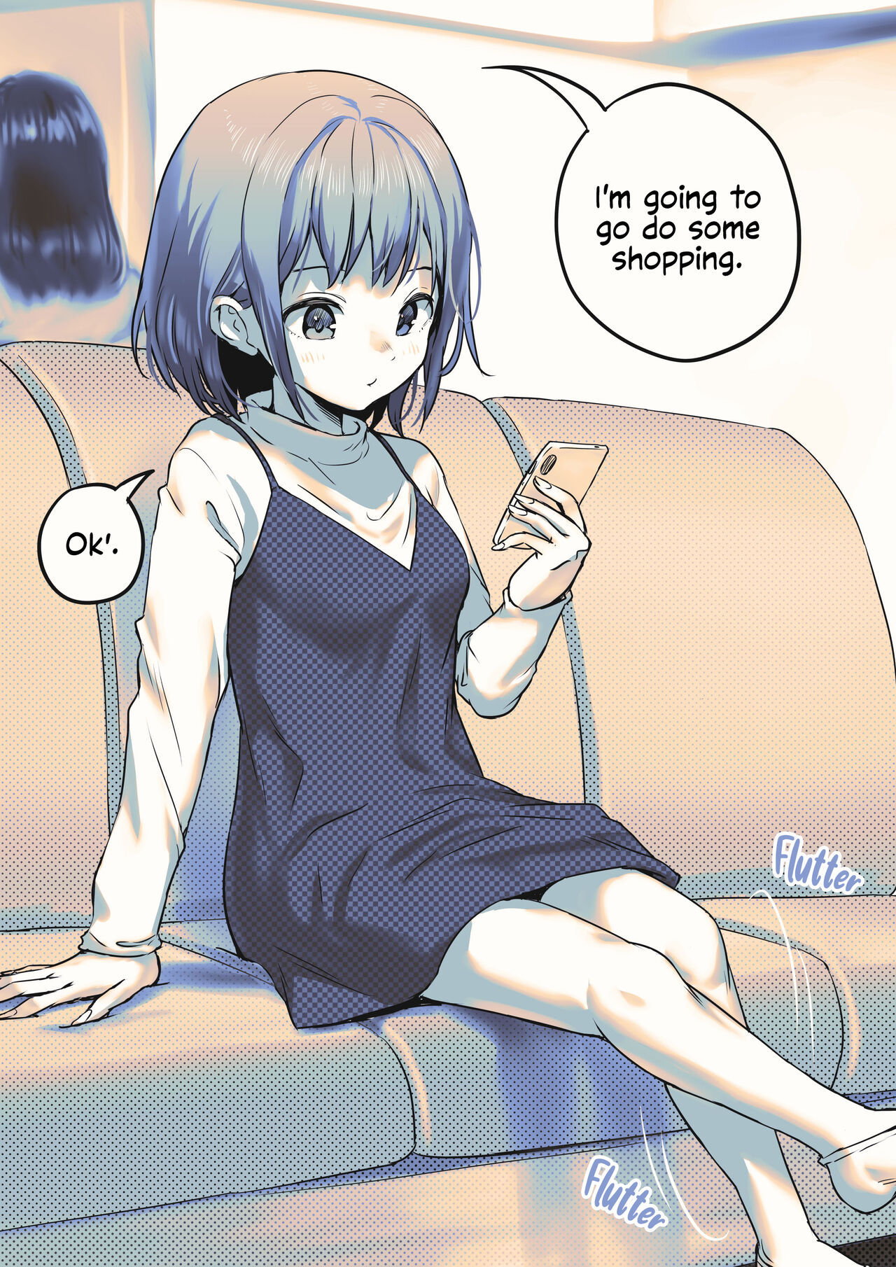 Hitori ni Naru to Smapho de Echi Douga Michau Futanari-chan page 1 full