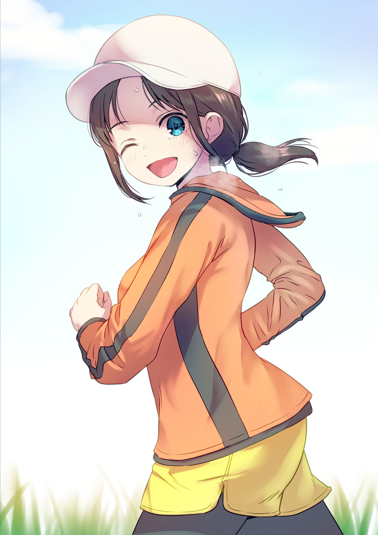 Jogging-chuu ni Hatsujou Shichau Futanari-chan page 5 full