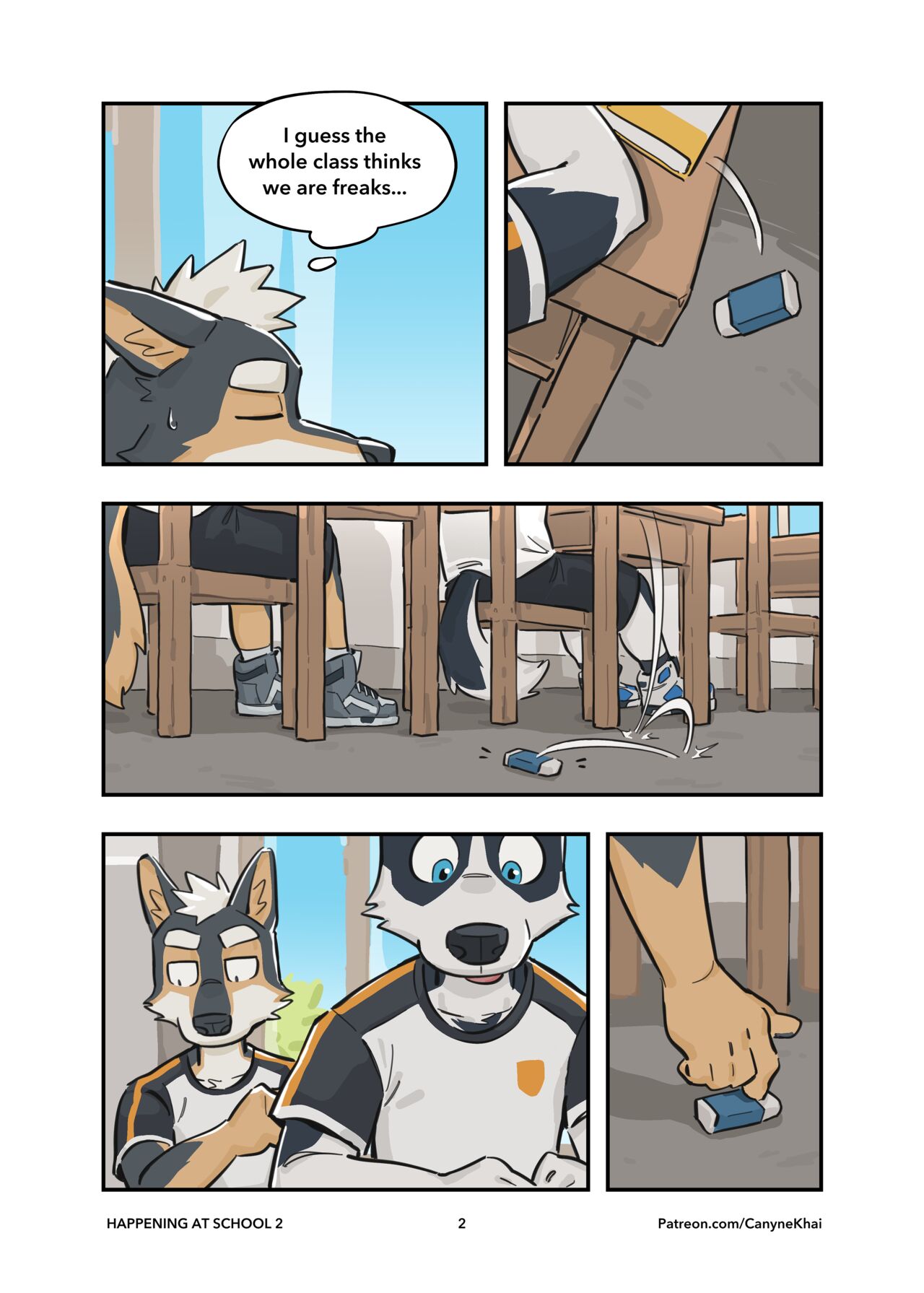 Happening At School 2 page 3 full