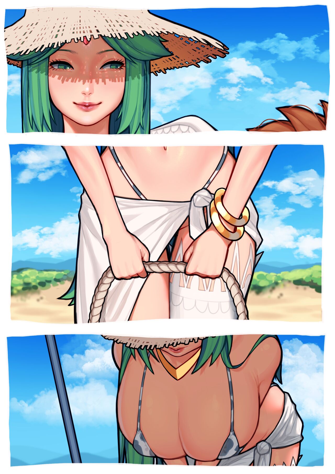 Palutena and Pit page 1 full