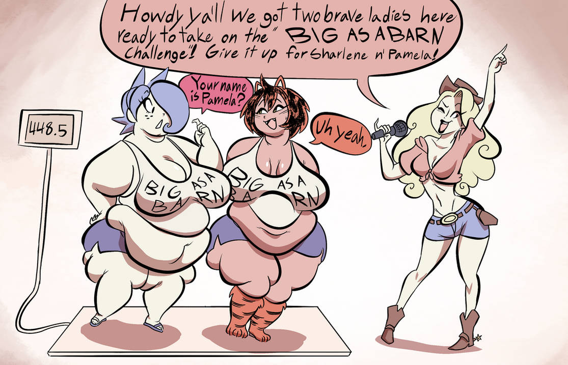Sharlene and Pamela enter an eating contest page 6 full