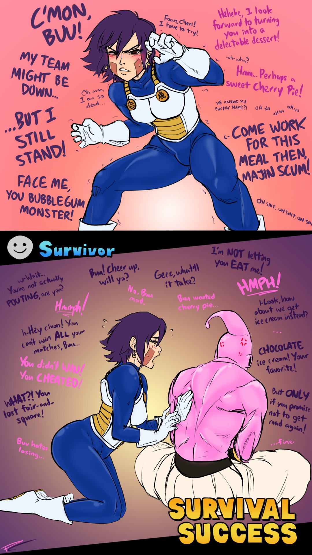Pro gamer strat to defeating Super Buu page 3 full