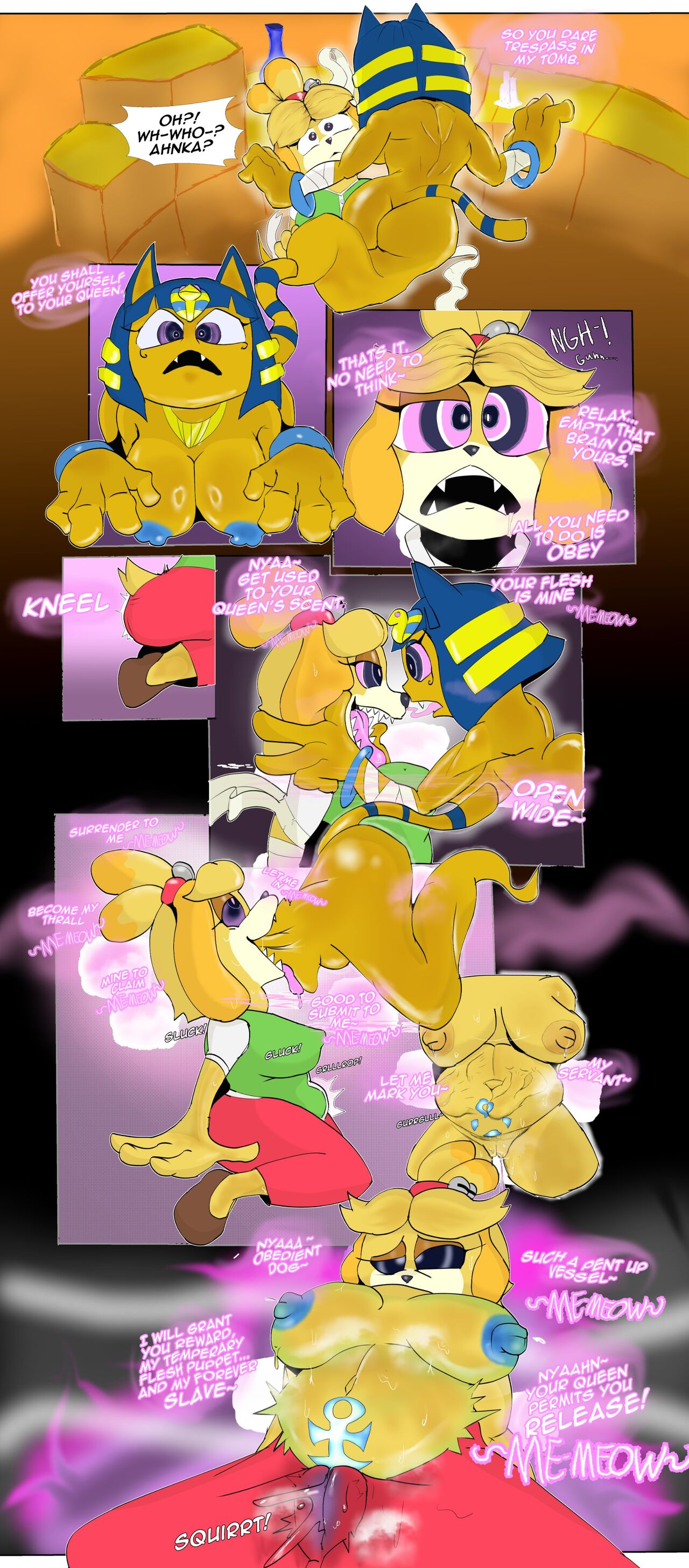 Ankha's Dominating Possession of Life! + Extras page 1 full