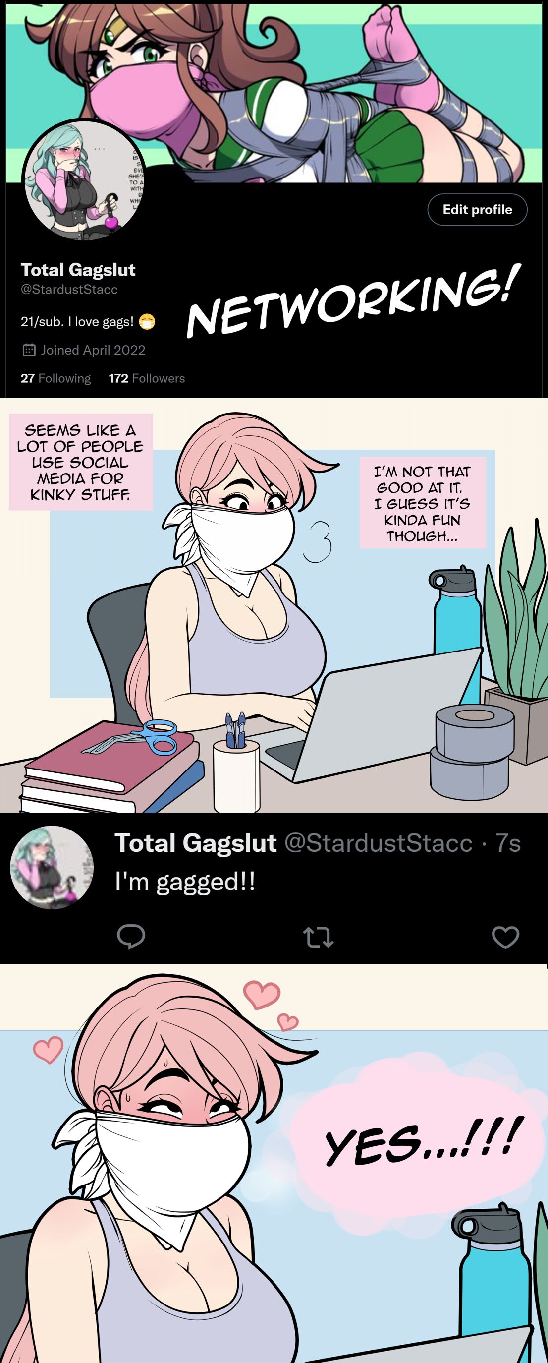 Diary Of A Gagslut! page 9 full