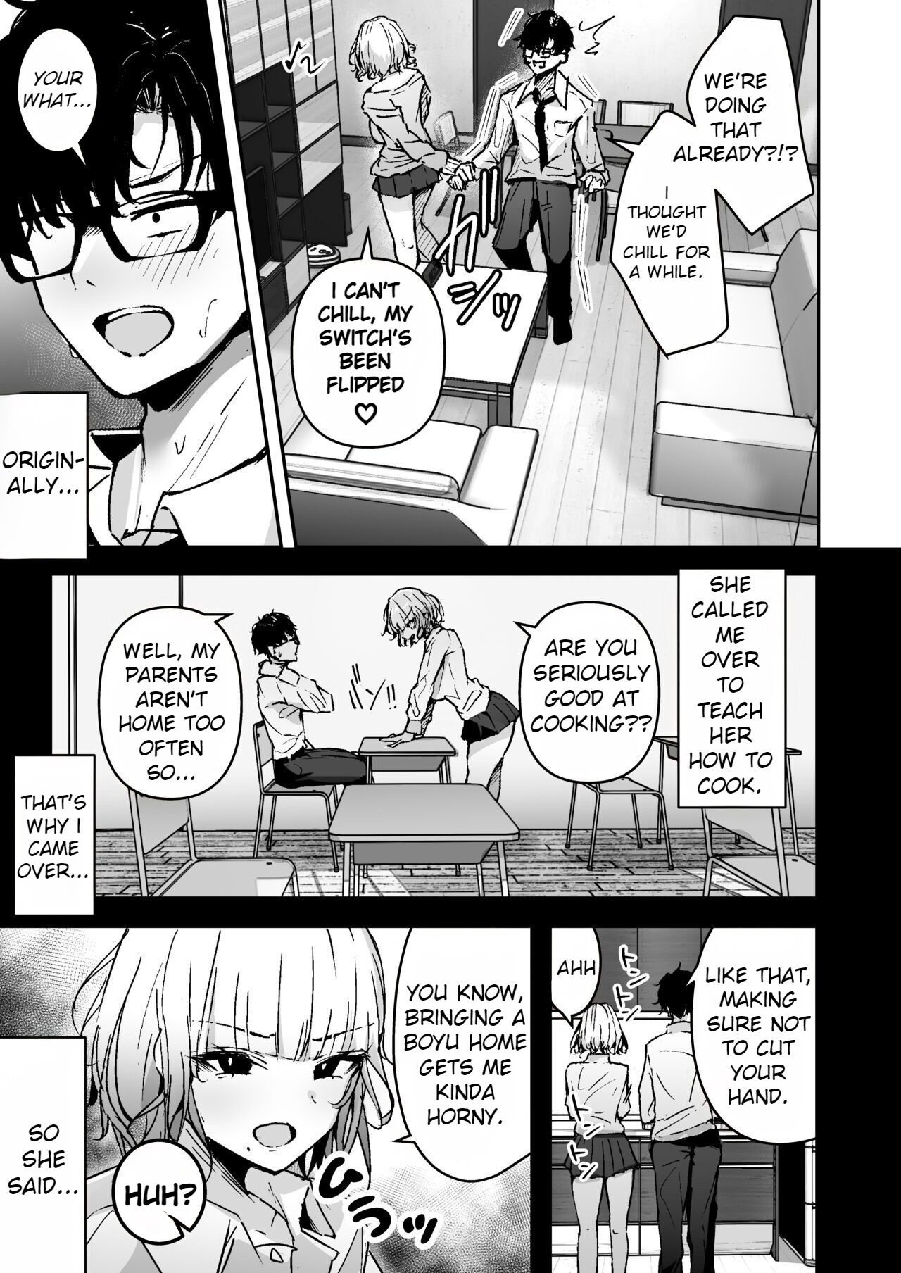 Kinpatsu Chounyuu Gal ni Gyaku Deriheru Atsukai Sarete Iru Ore no Hanashi page 5 full