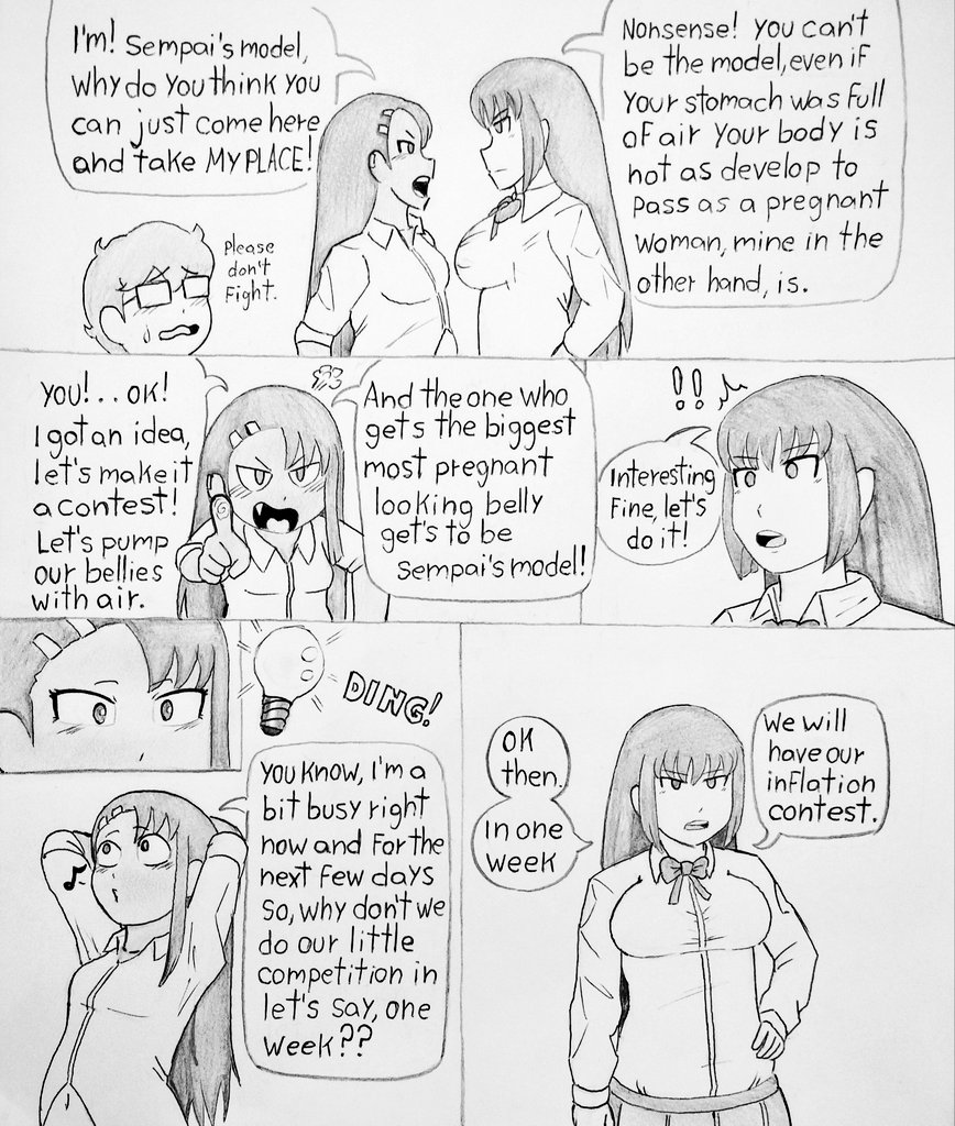 Nagatoro's Max Belly Expansion page 7 full