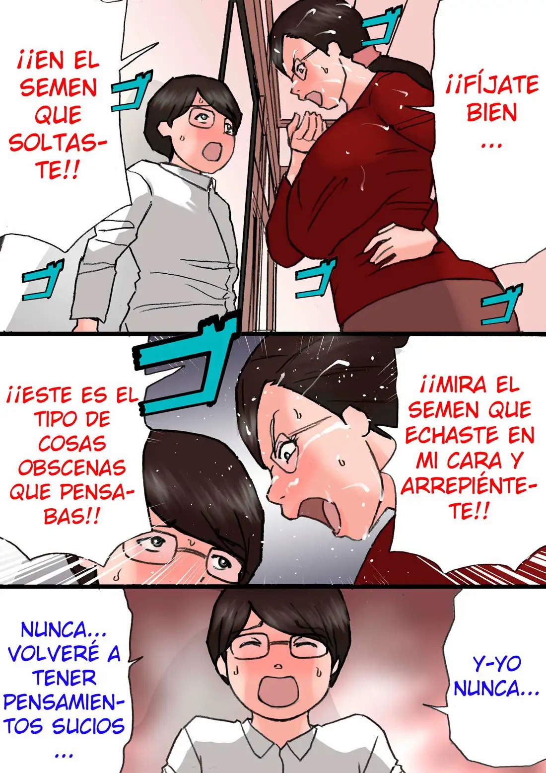 Mama ni Okorare Nagara Suru SEX 2 | Sexo Con Mamá Mientras Ella Está Enojada Conmigo 2 page 10 full