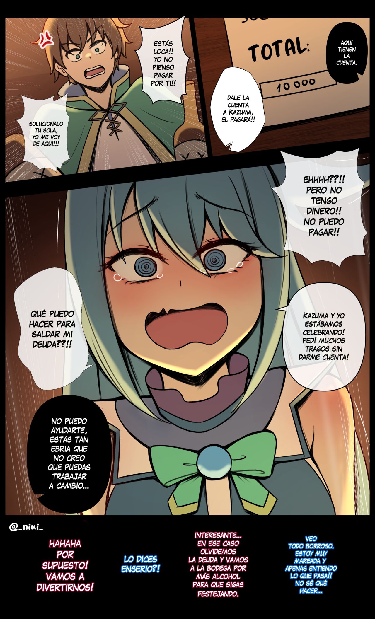 La Deuda de Aqua page 1 full