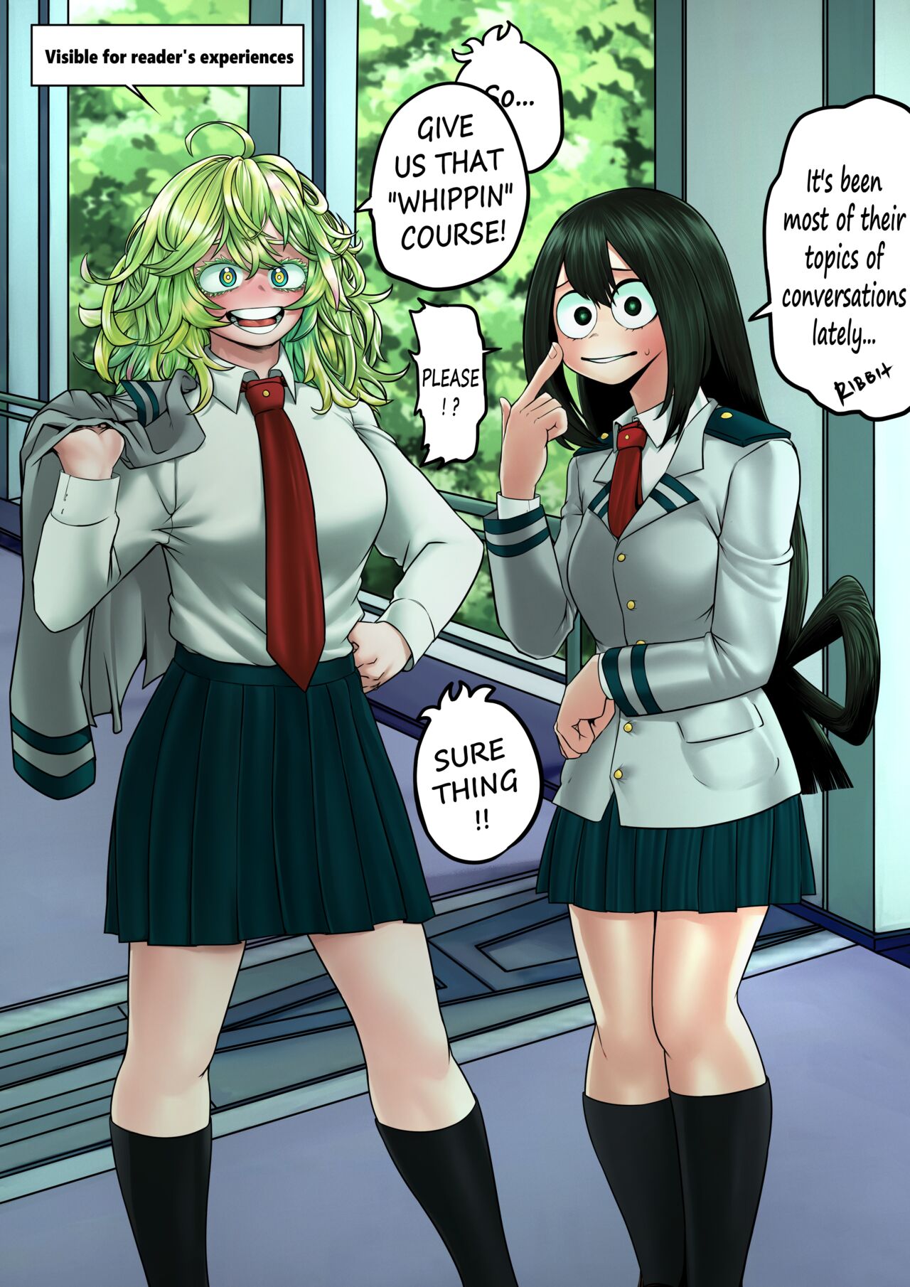 Toru &amp; Asui page 1 full