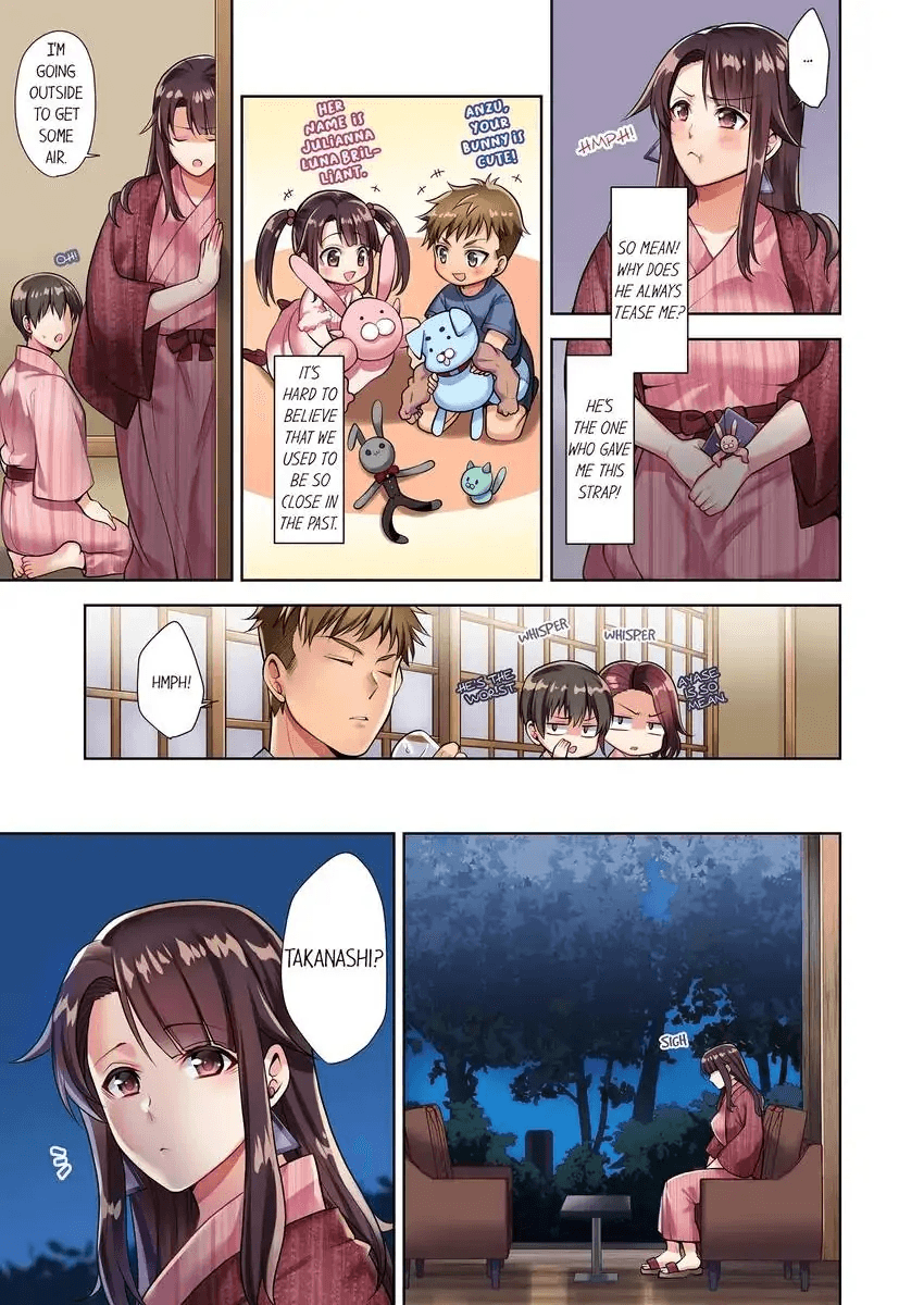 Itte mo Owaranai Shain Ryokou "Watashi / Osananajimi ni Sounyuu re Rare Chatteru...!" 1-3 | Company Outing That Never Ends Even if I Cum - “I’m Fucked by My Childhood Friend…!” 1-3 page 4 full