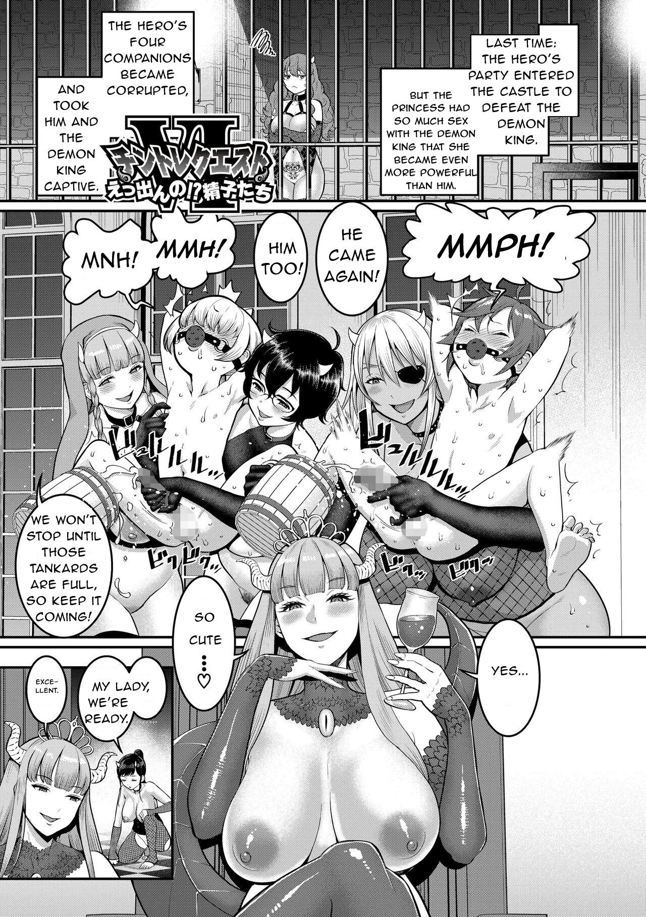 Dick Training Quest VI: The Secret Place Where Shota Sperm Flows page 1 full