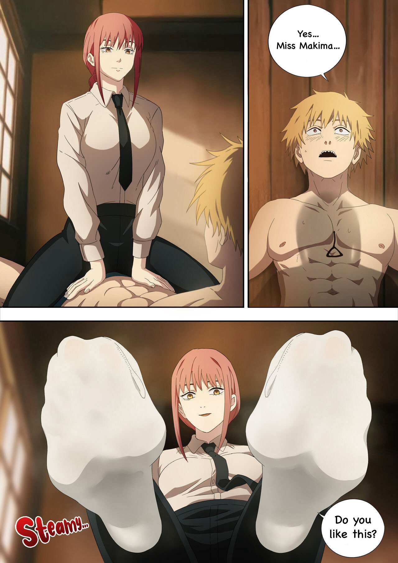 CHAINSAWMAN - Deal With Footfetish Devil page 5 full