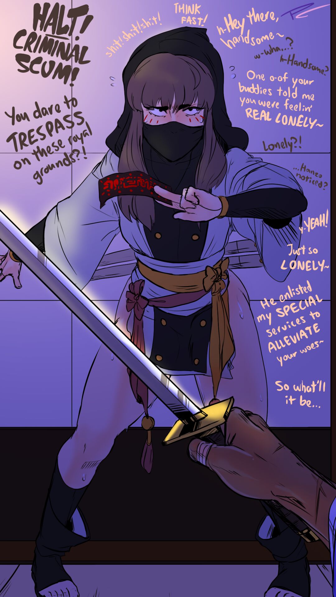 Kunoichi Caught page 1 full