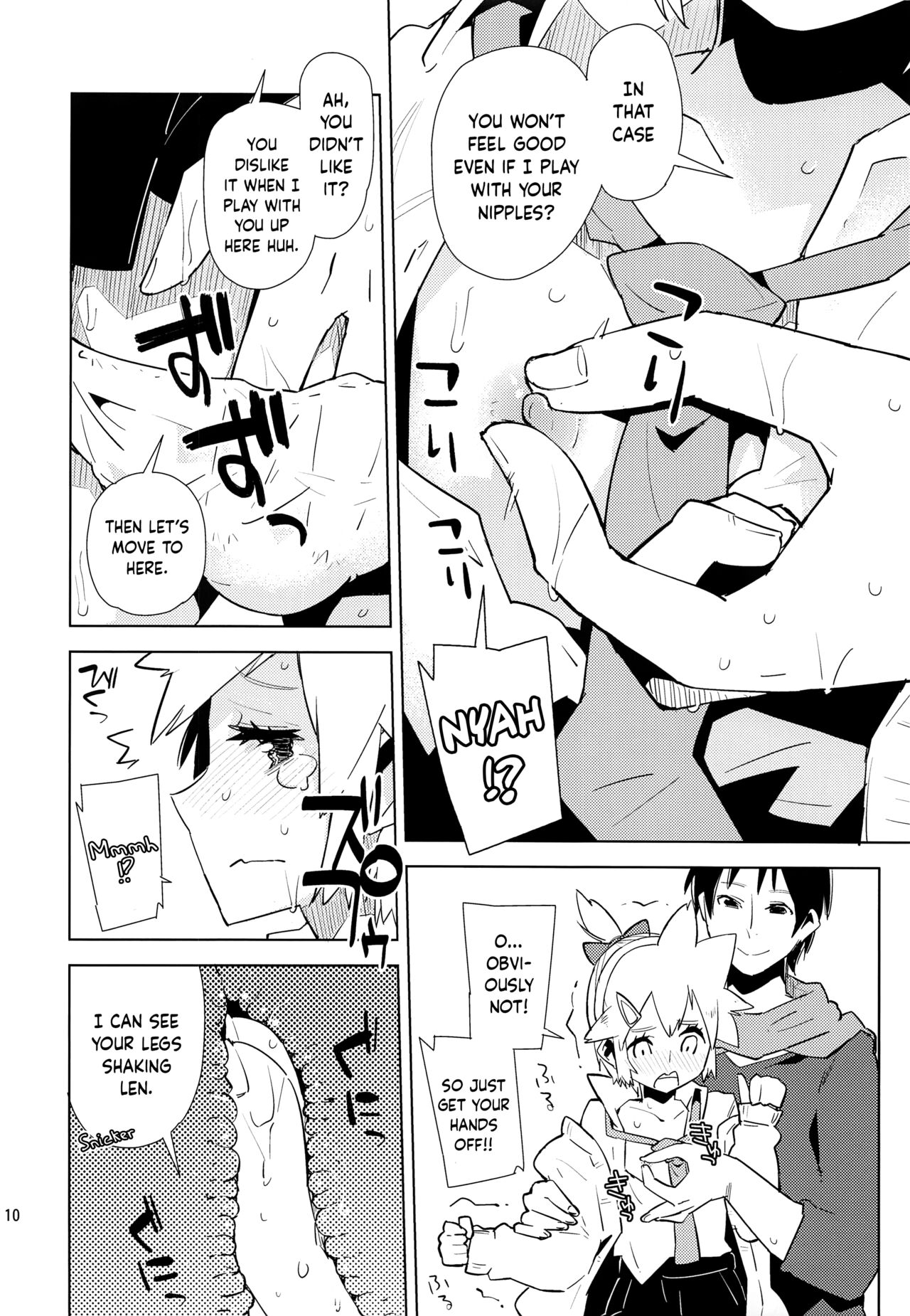 Len-kun ni Tsui Ecchi na Ijiwaru Shichau no wa, Minna Len-kun ga Da-isuki Dakara Dayo! page 9 full