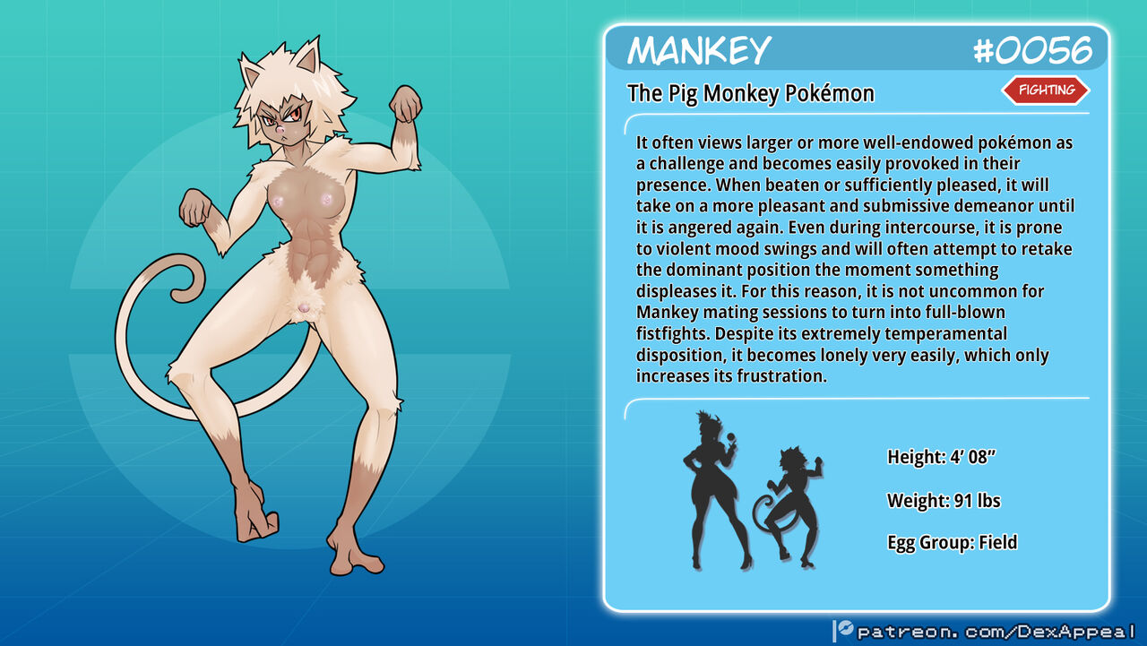 PokéMonster Girl Pokédex page 7 full