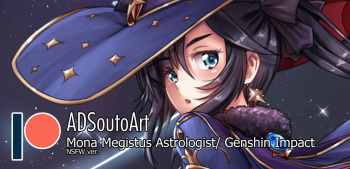 Mona Megistus Astrologist / Genshin cover