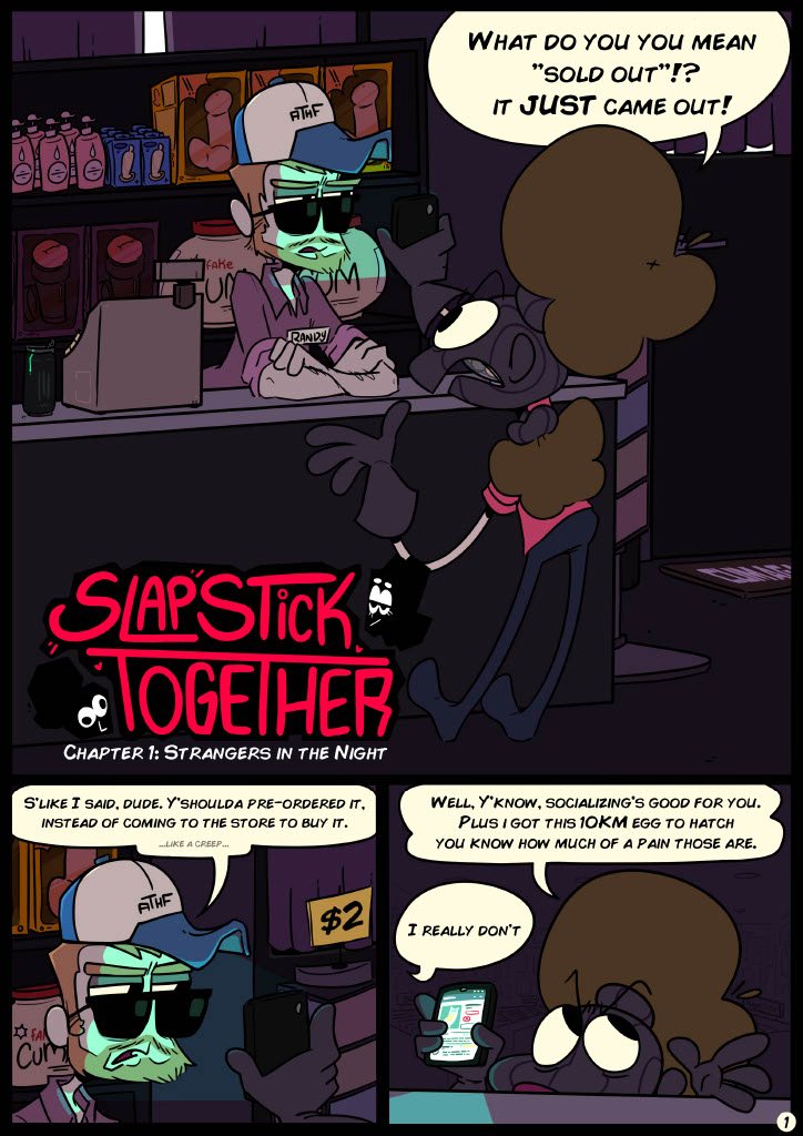 Slapsticky together strangers in the night page 3 full