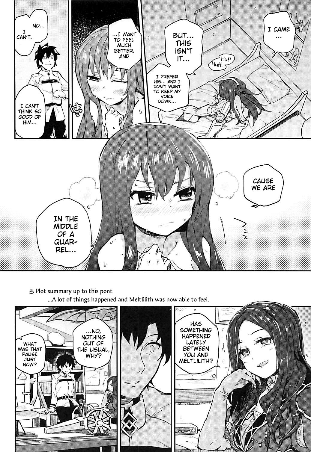 Melt ga Kanjisugiru Hon. page 3 full